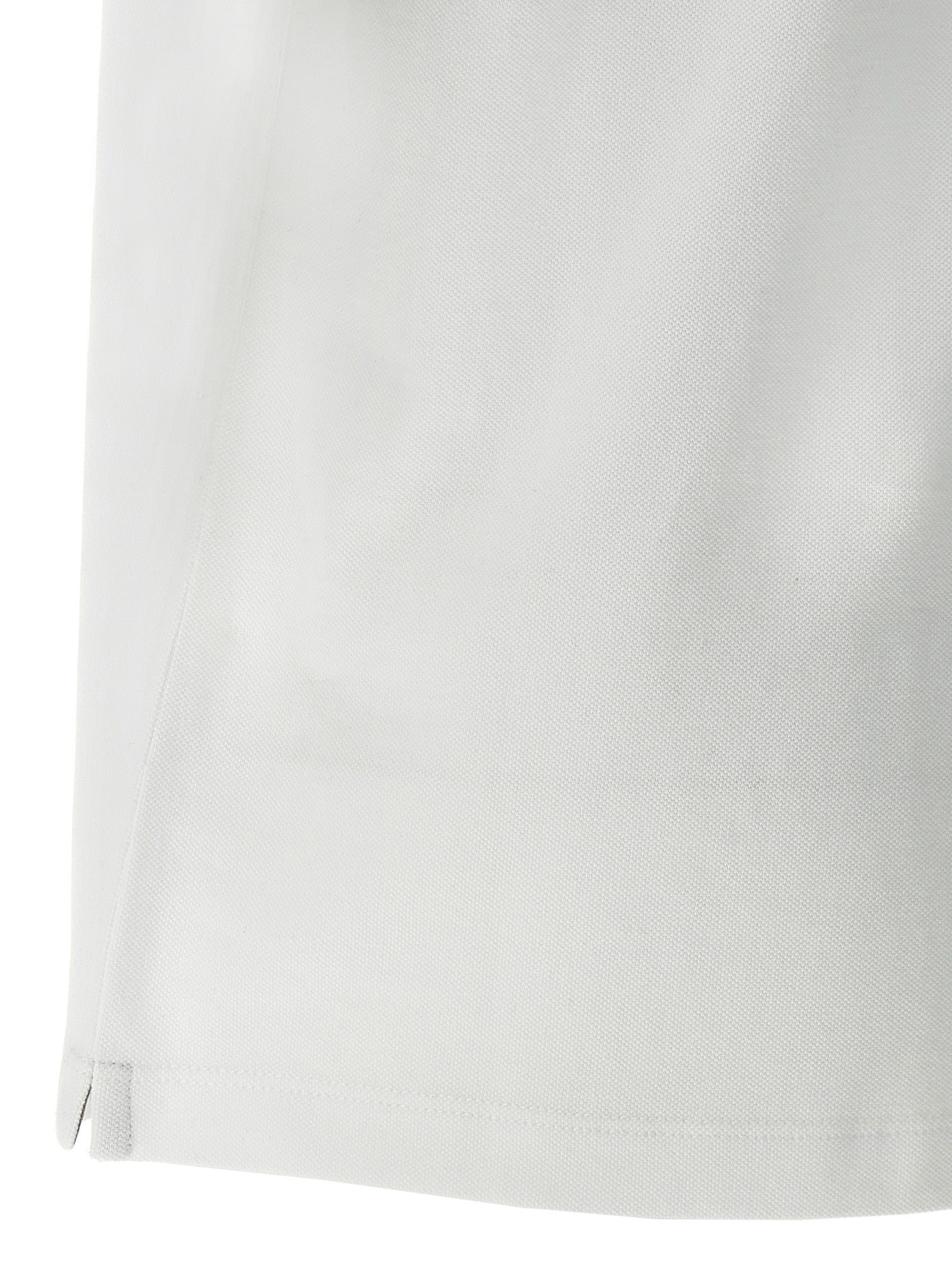 Brunello Cucinelli White Cotton Polo Men's Shirt