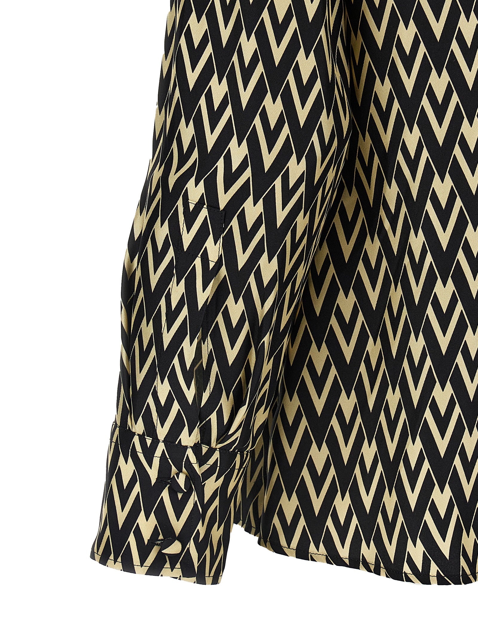 Valentino Garavani Bicolor Silk Women's Blouse