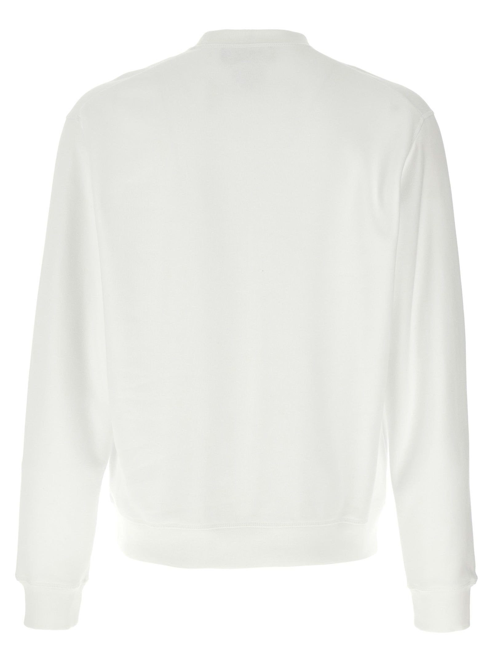 Dsquared² White Cotton Men's Sweatshirt