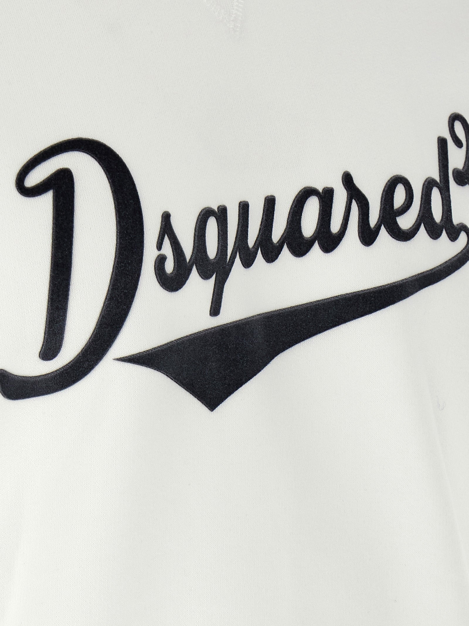 Dsquared² White Cotton Men's Sweatshirt