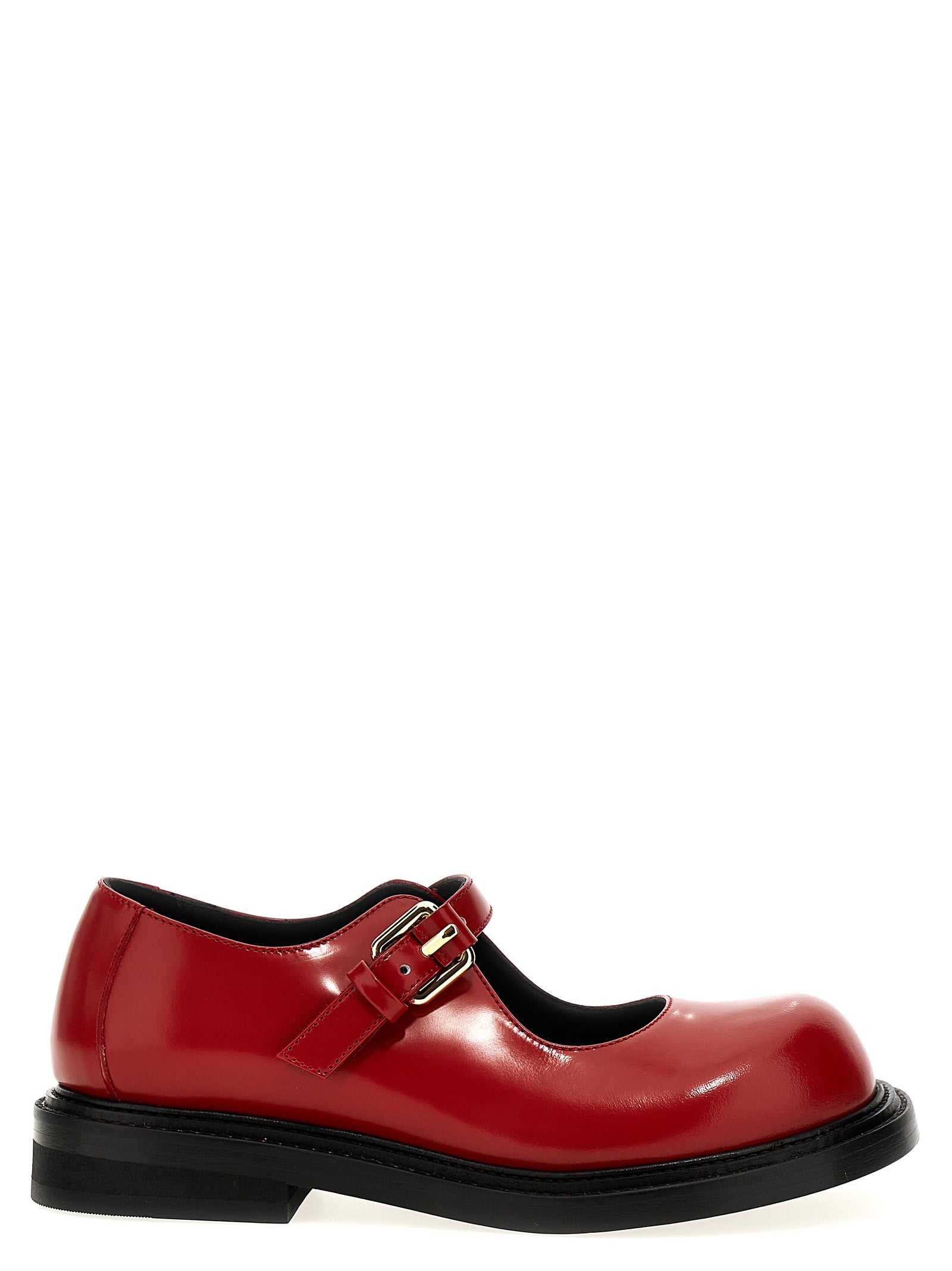 Moschino Multicolor Calfskin Women's Flats