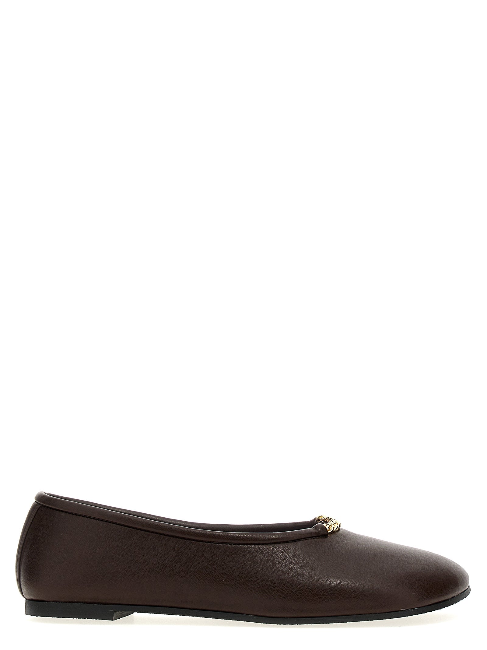 Stella McCartney Brown Polyethylene Ballet Women's Flats