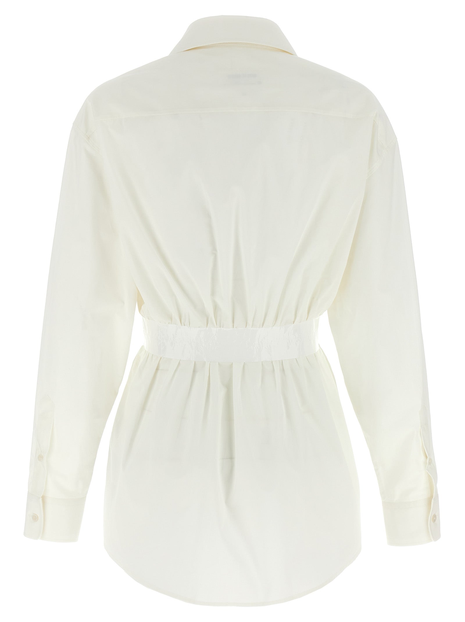 MM6 Maison Margiela White Cotton Women's Blouse