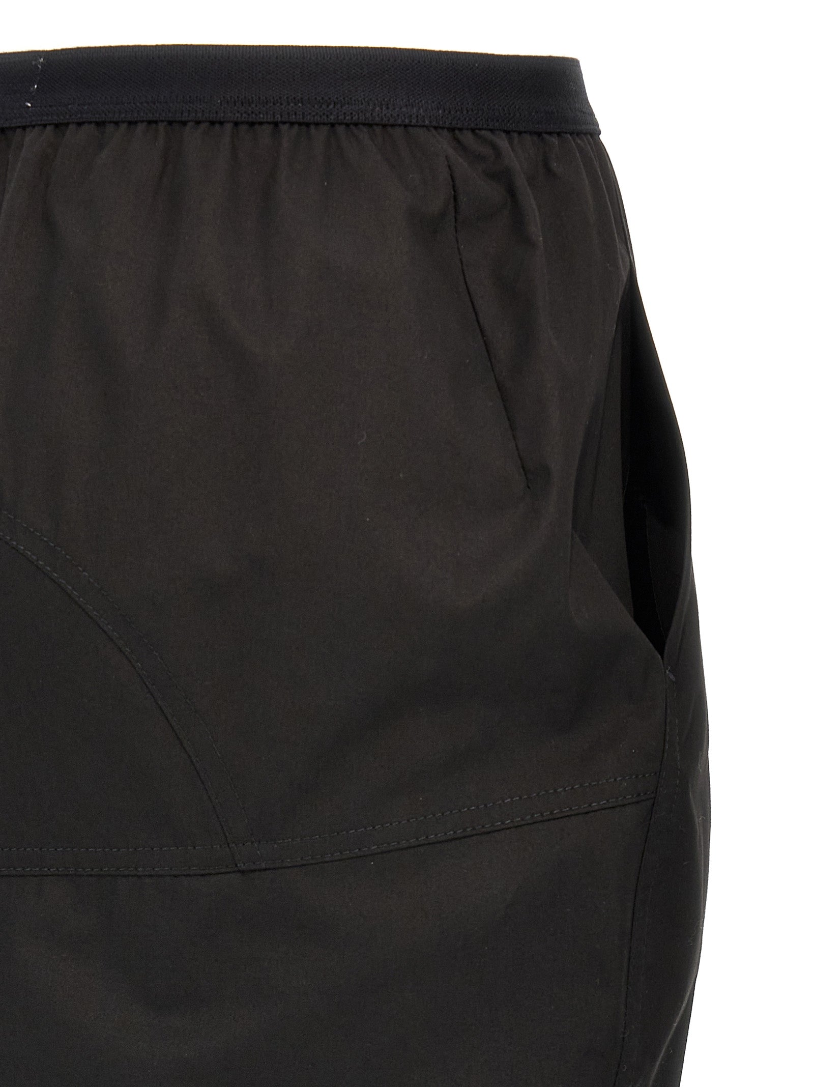 Rick Owens Black Cotton Mini Women's Skirt