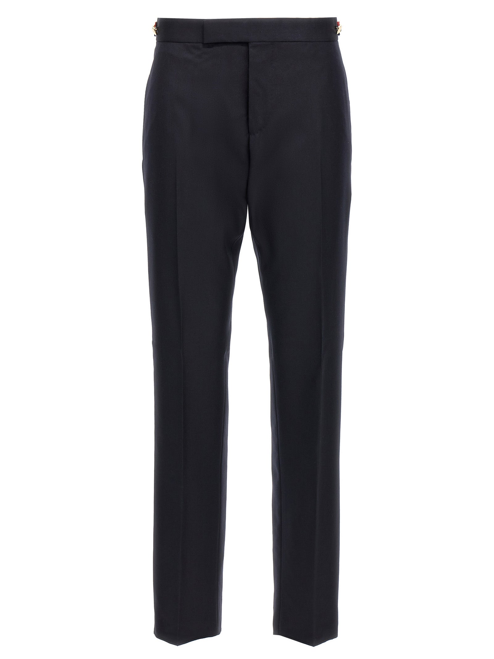 Thom Browne Blue Wool Casual Men's Pants