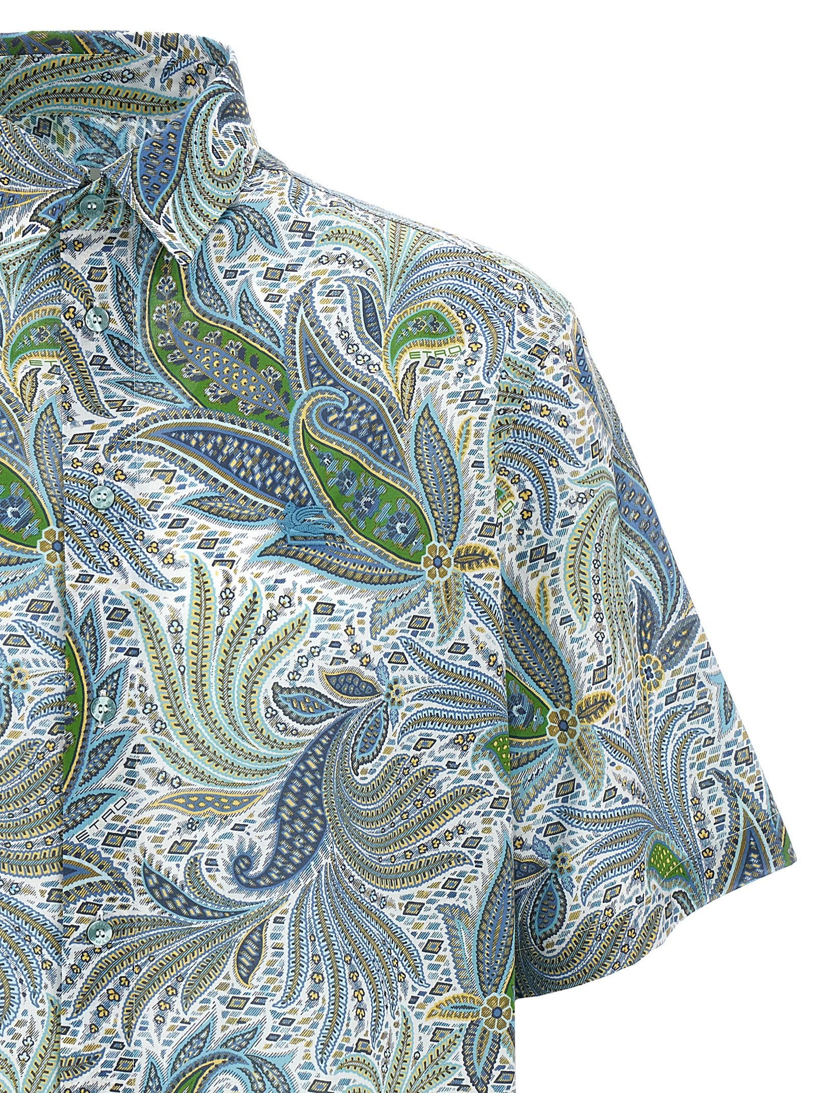 Etro Multicolor Cotton Men's Blouse