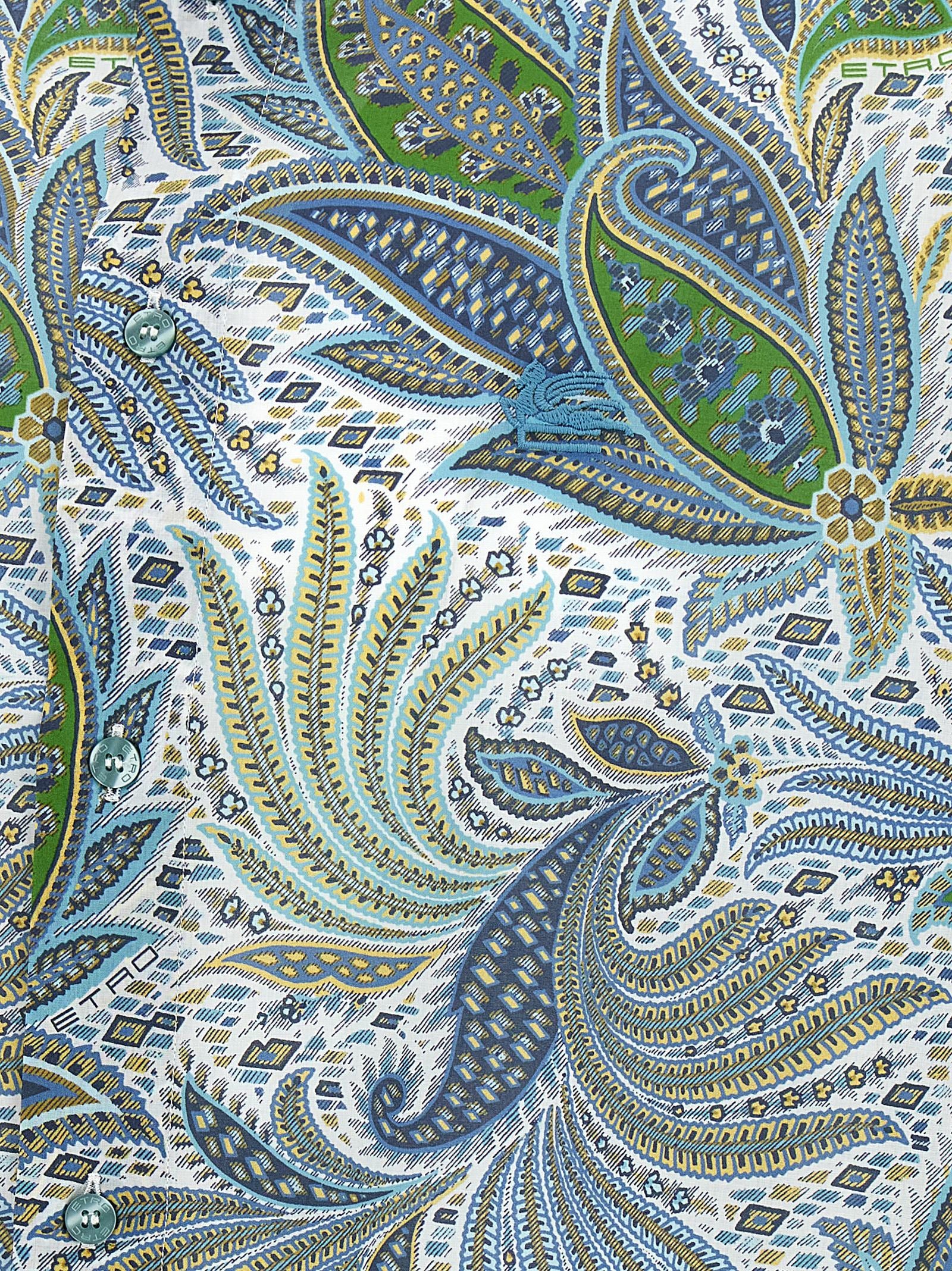 Etro Multicolor Cotton Men's Blouse