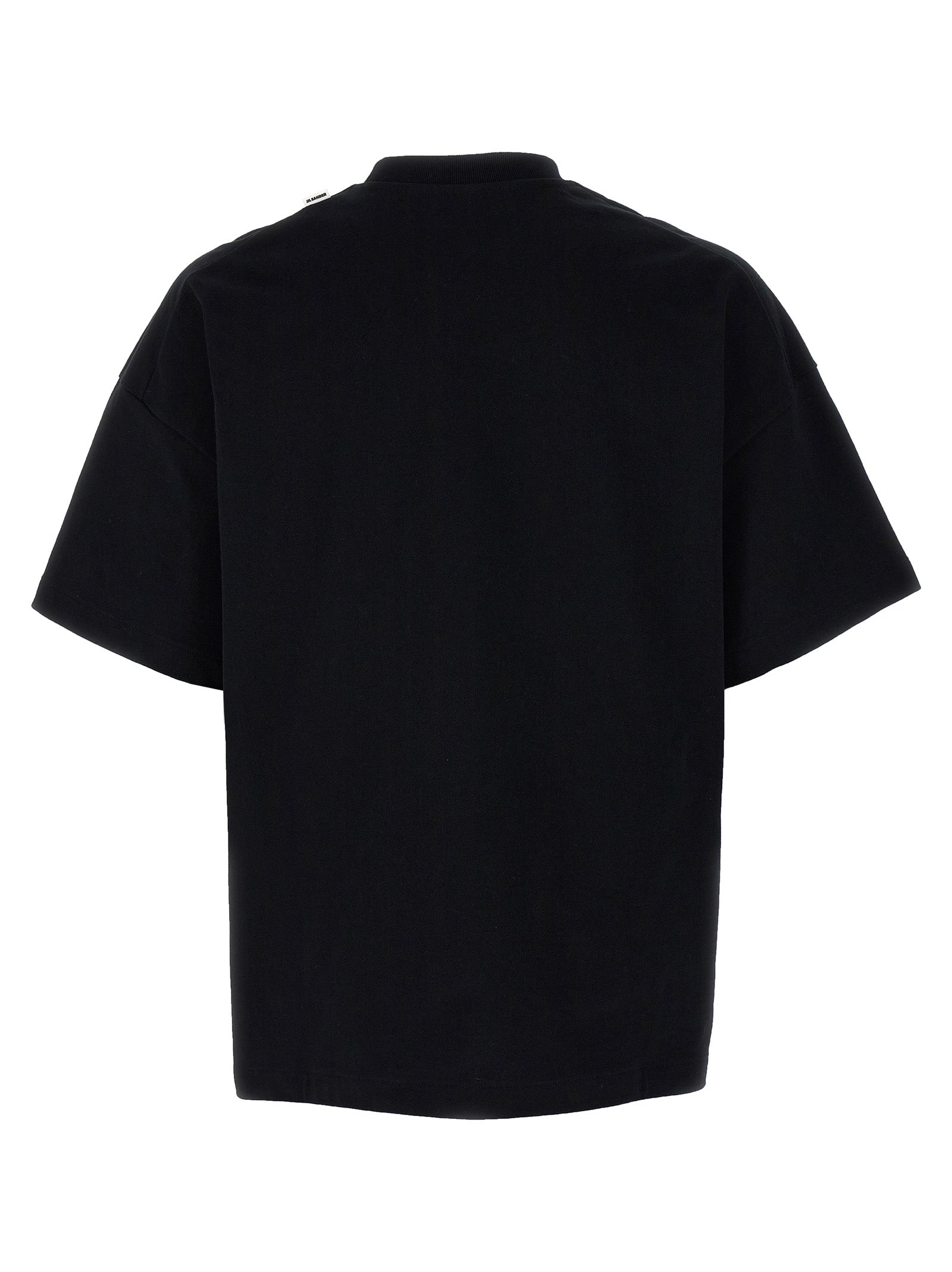 Jil Sander Black Cotton Men's T-Shirt