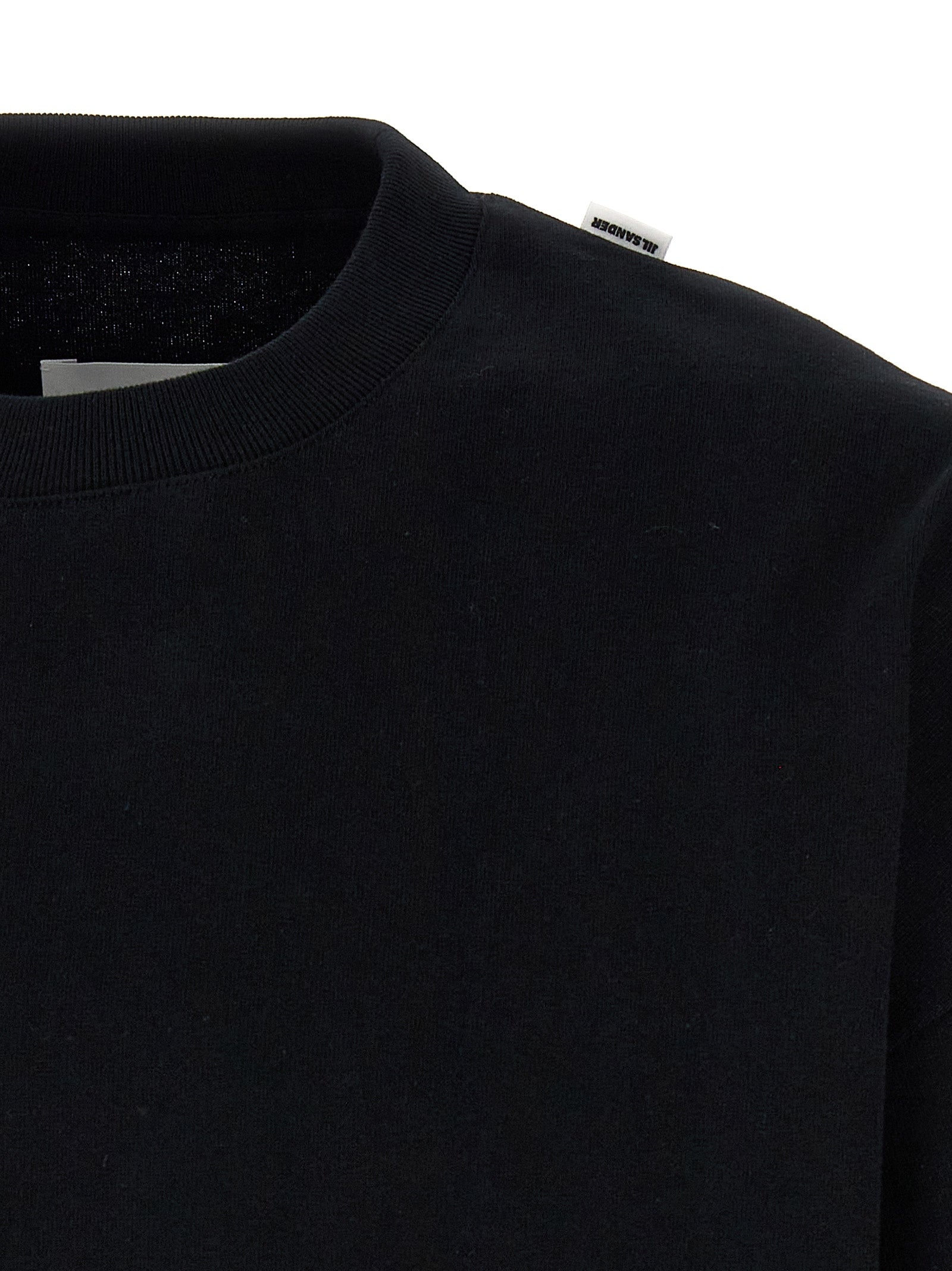 Jil Sander Black Cotton Men's T-Shirt