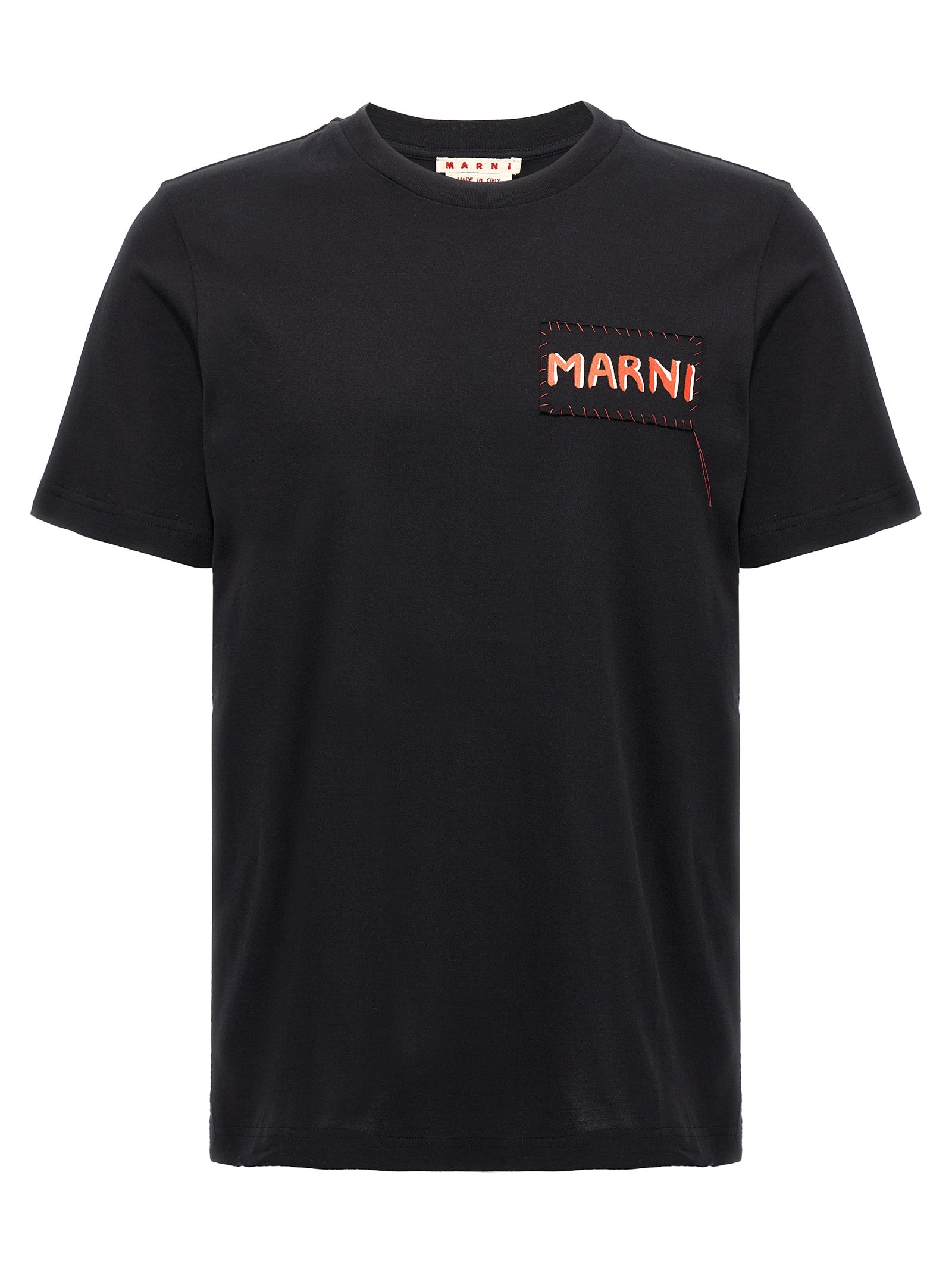 Marni Black Cotton Men's T-Shirt