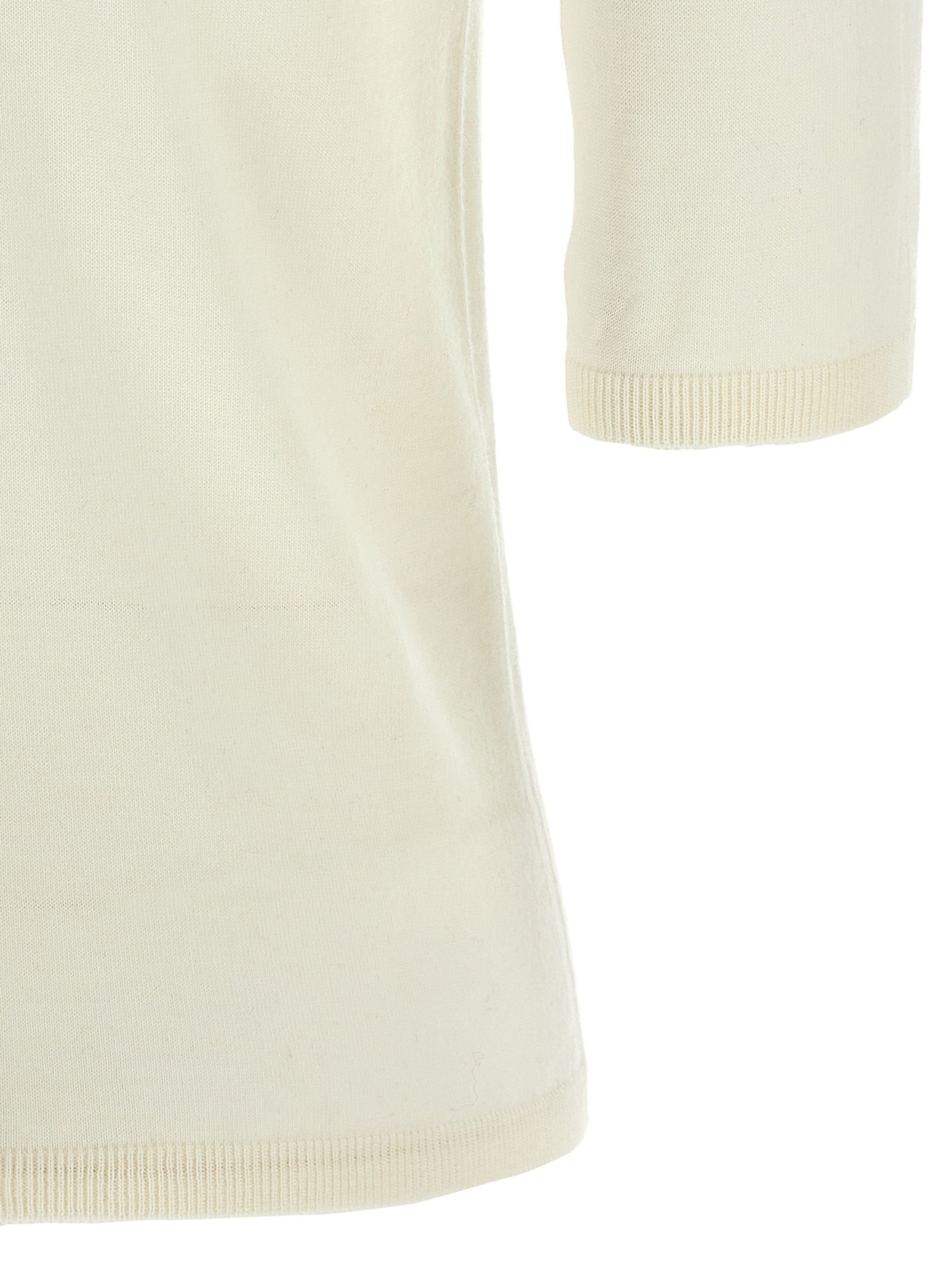 Max Mara White Virgin Wool Women's Cardigan