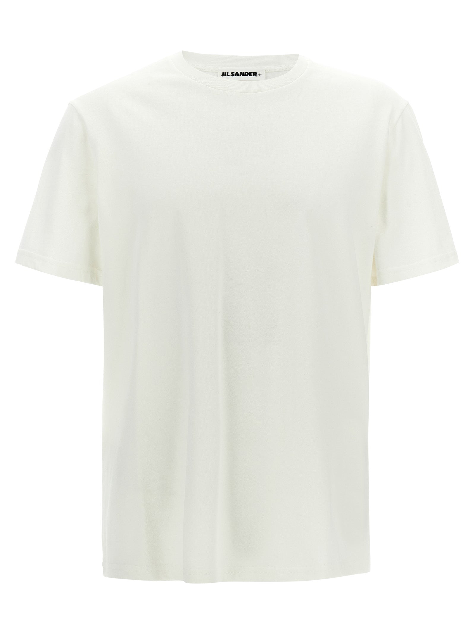Jil Sander White Cotton Men's T-Shirt