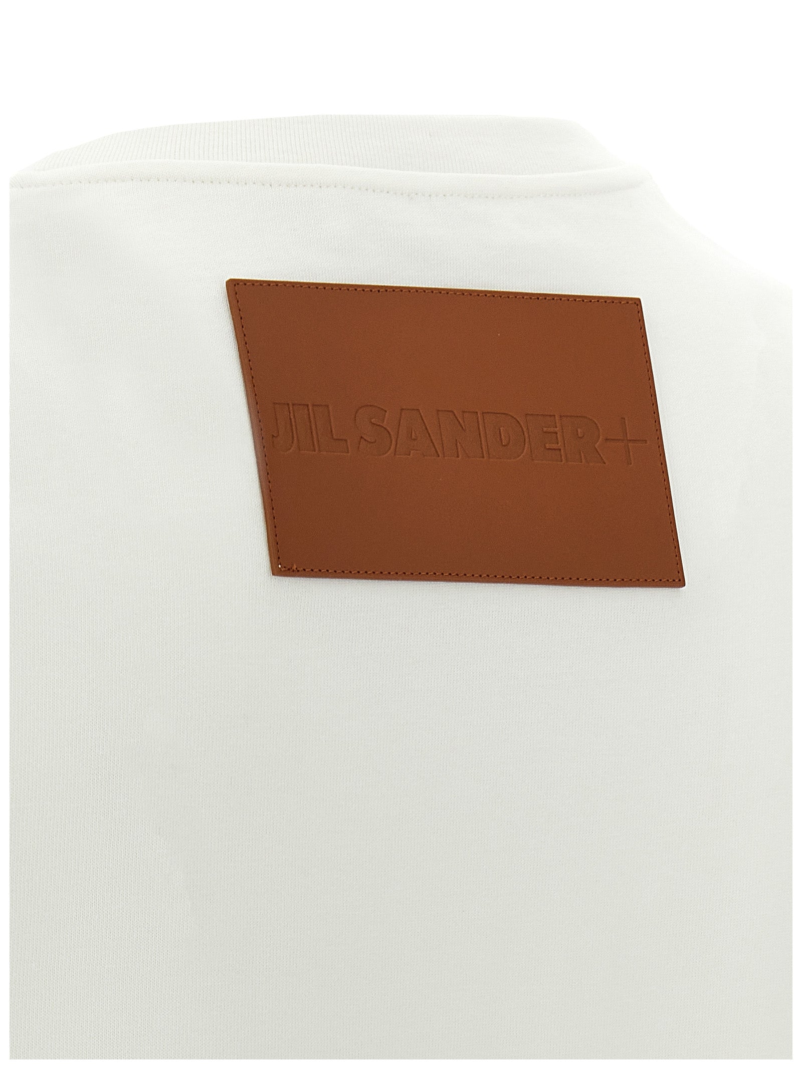 Jil Sander White Cotton Men's T-Shirt