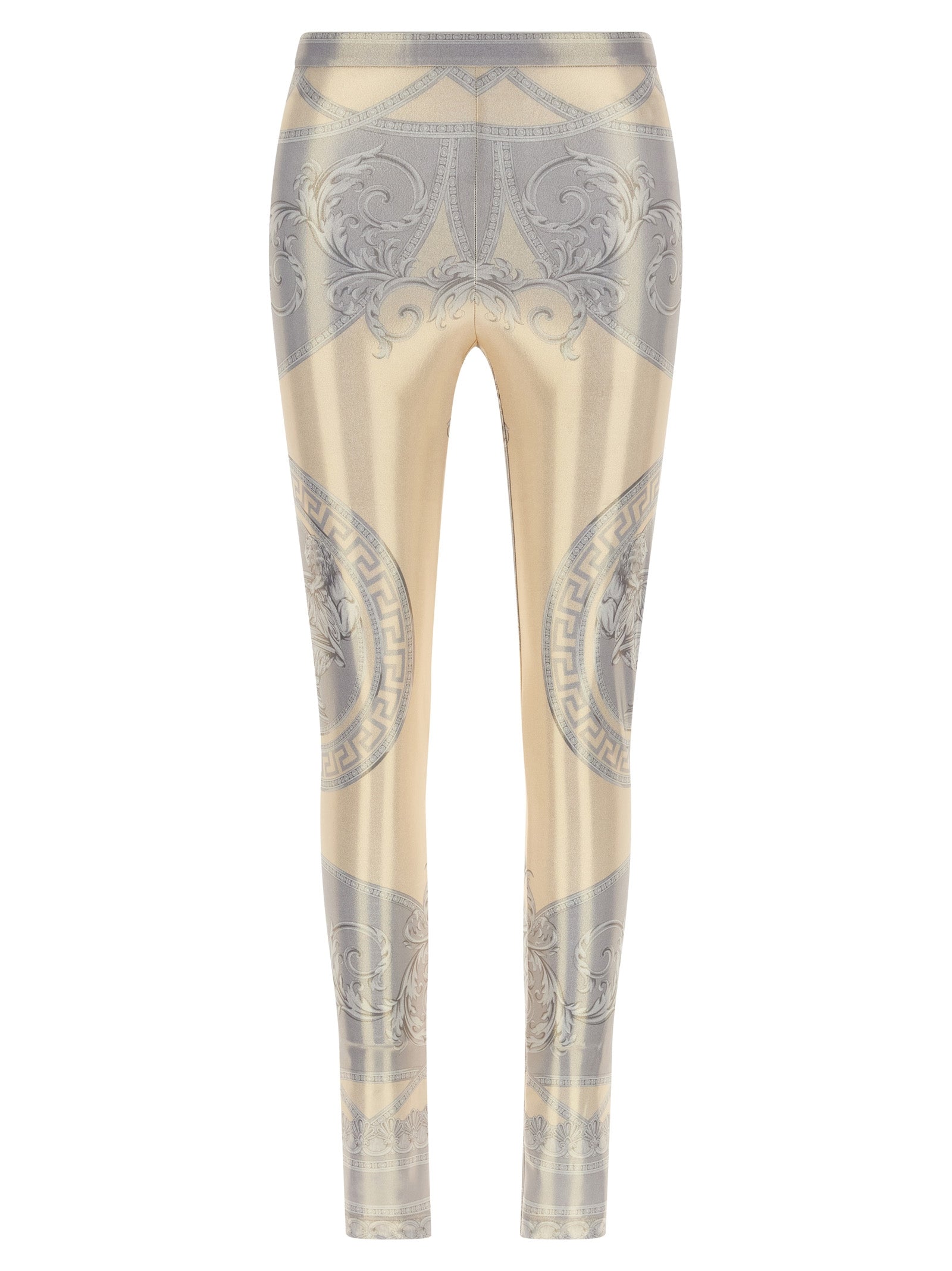 Versace Multicolor Polyester Women's Leggings