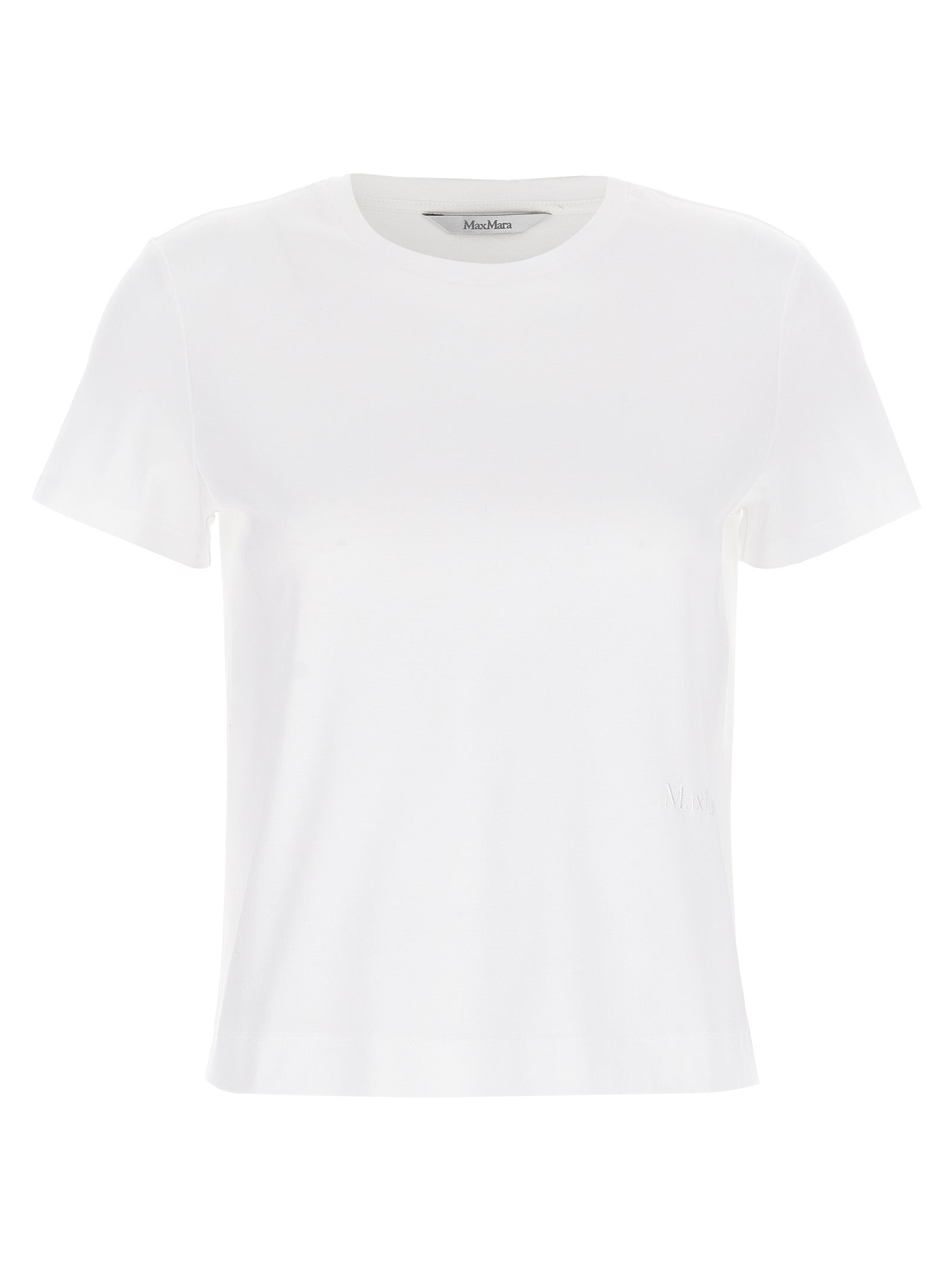 Max Mara White Cotton Women's T-Shirt