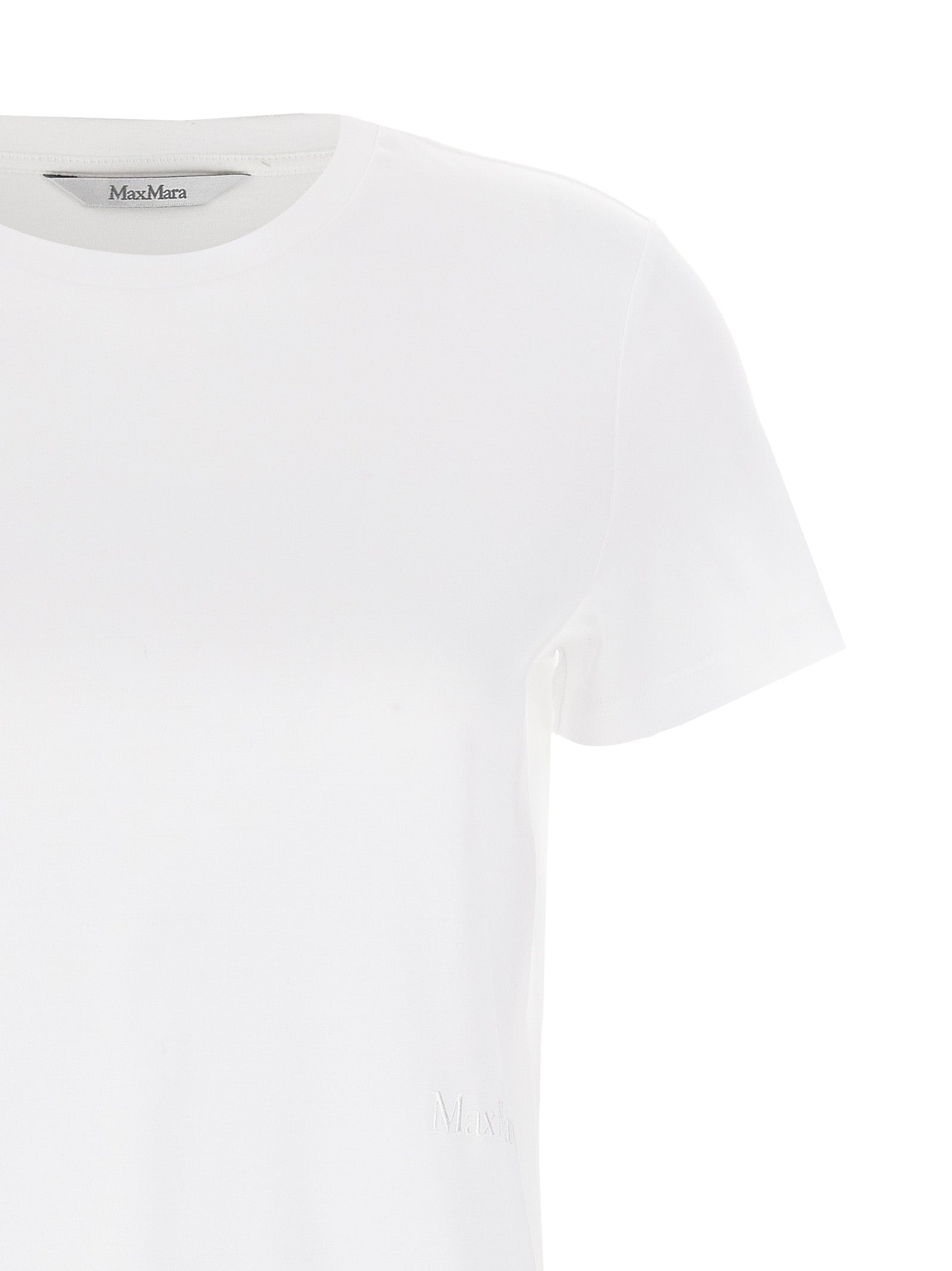 Max Mara White Cotton Women's T-Shirt