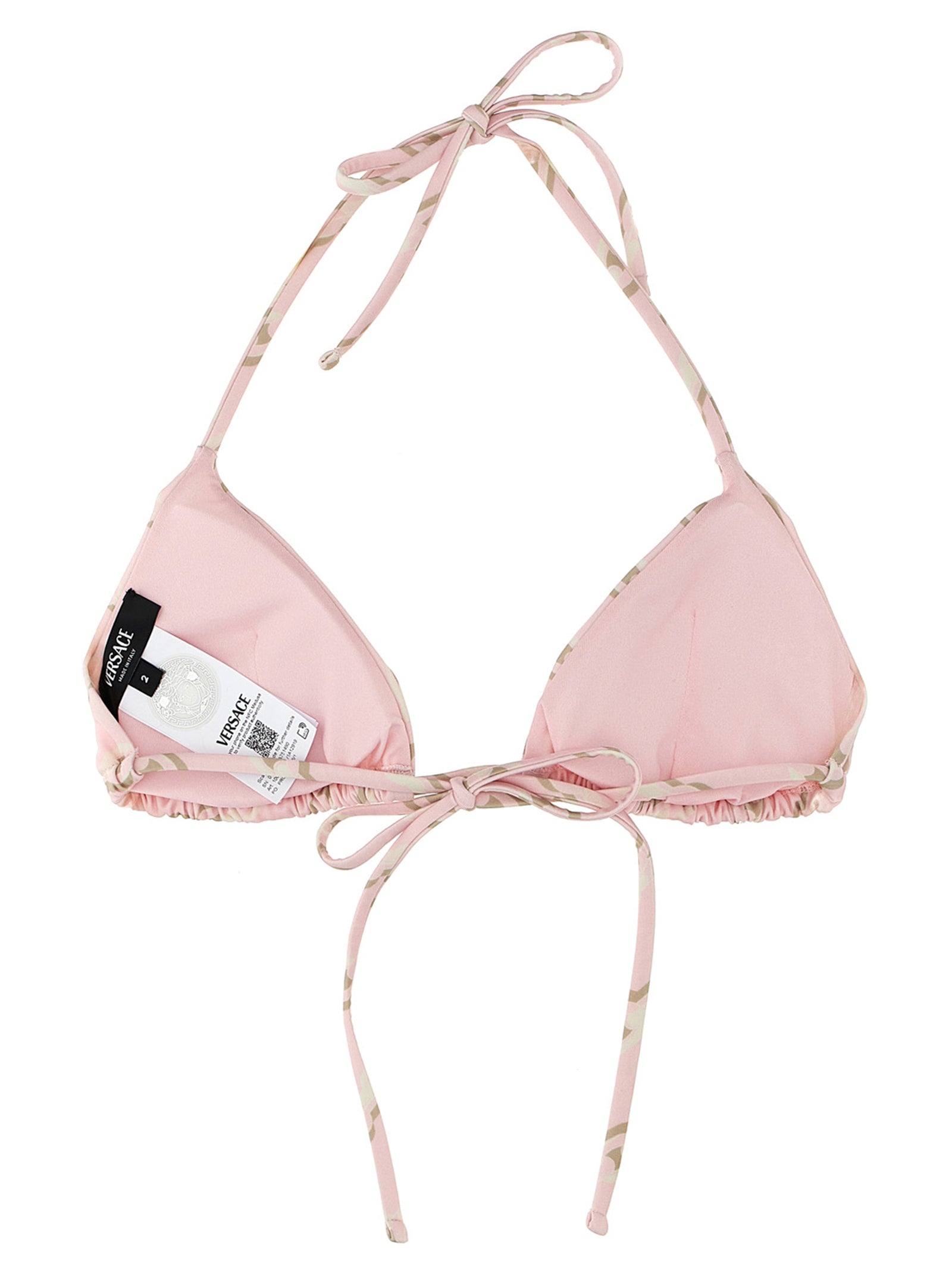 Versace Multicolor Polyester Women's Bikini