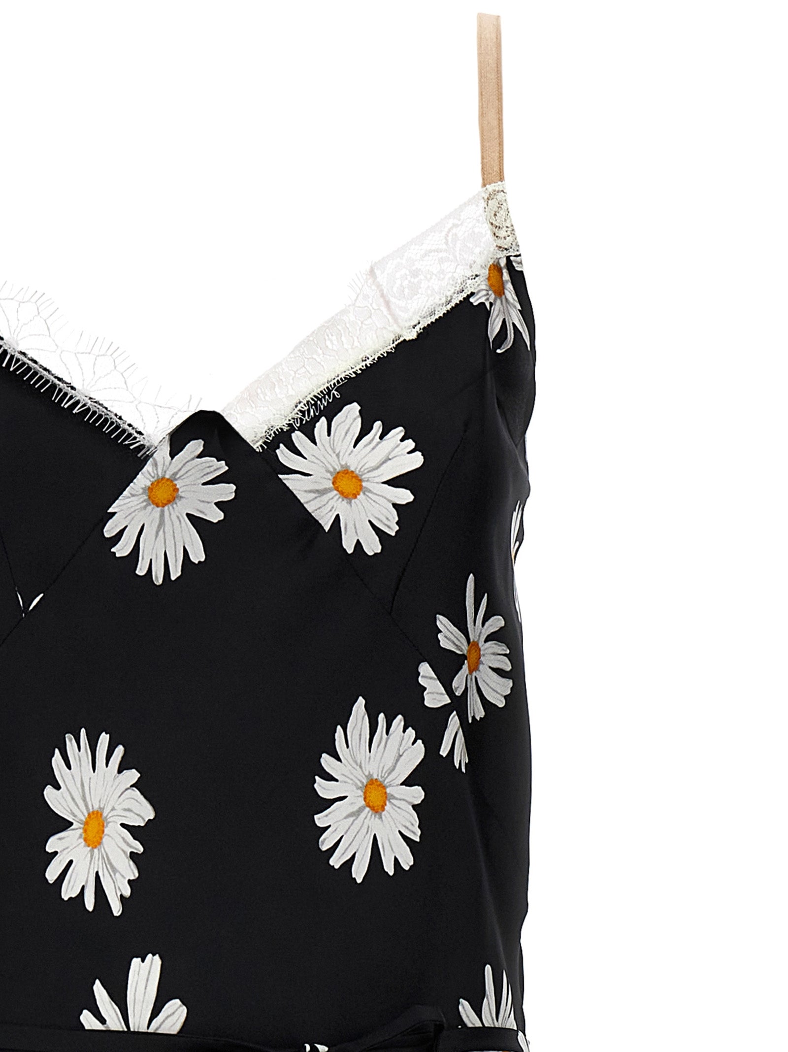 Moschino Black Silk Midi Women's Dress