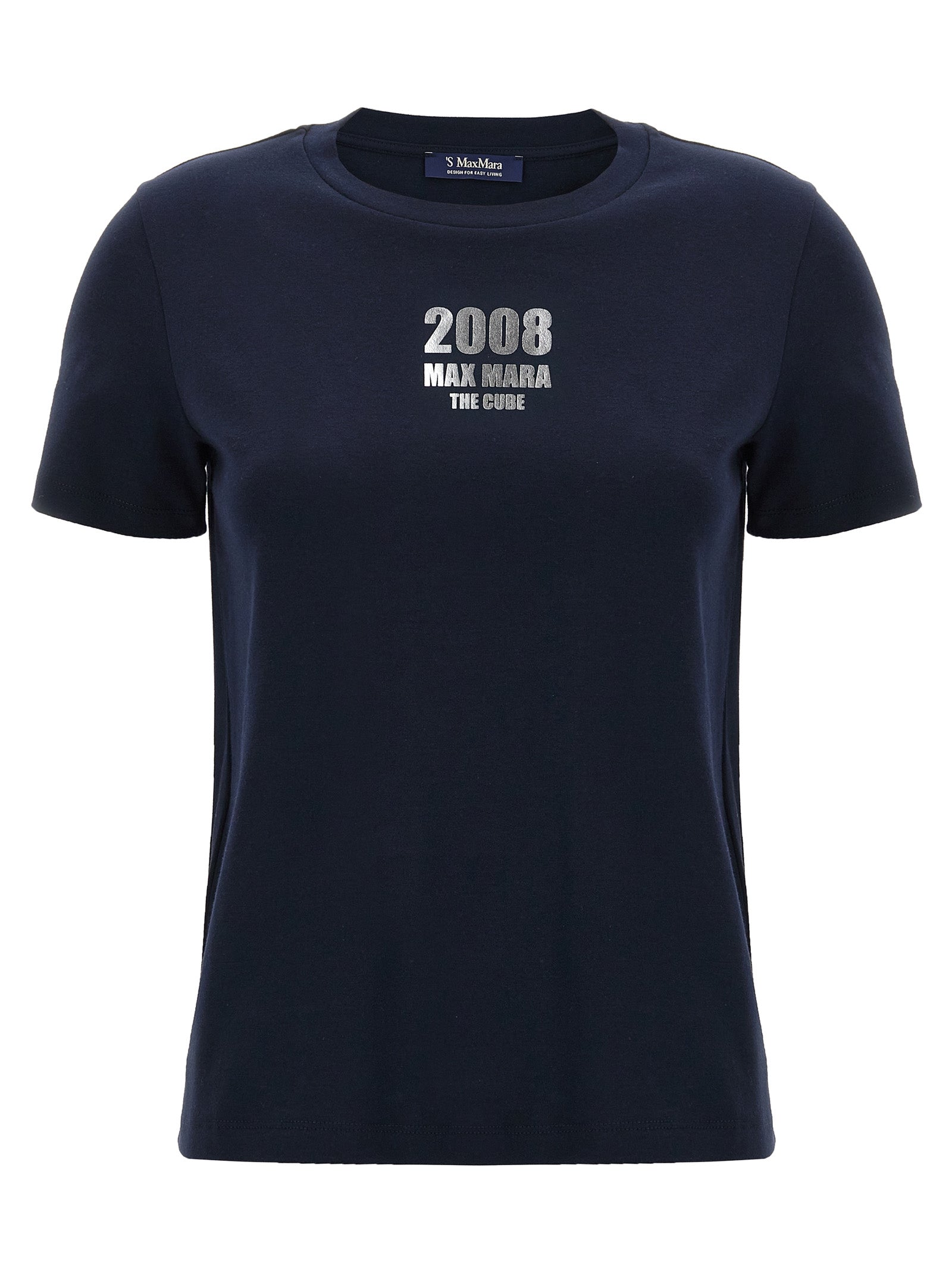 'S Max Mara Blue Cotton Women's T-Shirt