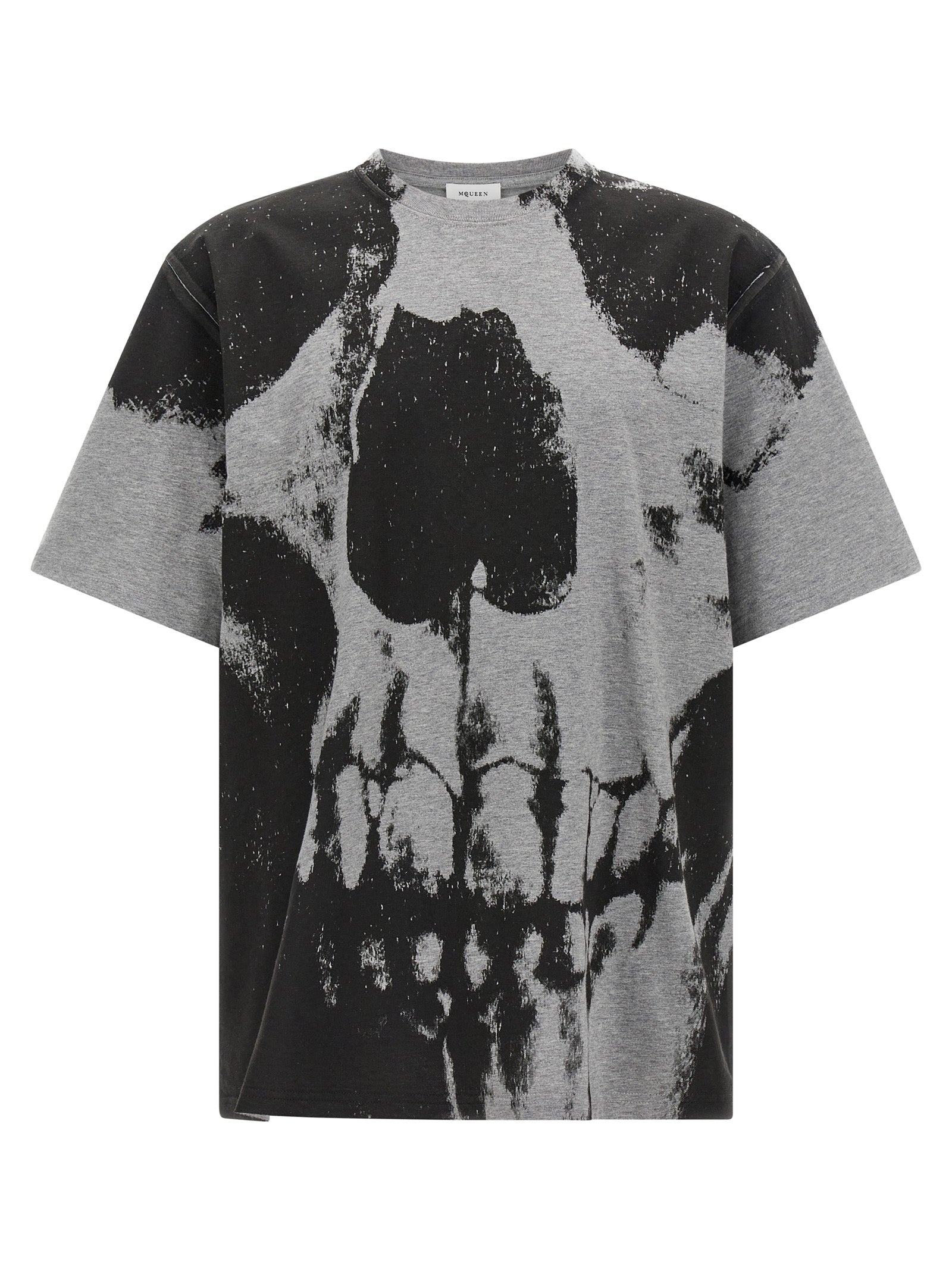 Alexander McQueen Gray Cotton Men's T-Shirt