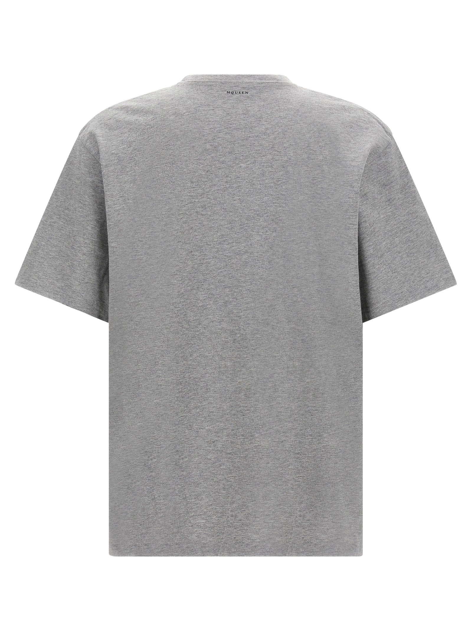 Alexander McQueen Gray Cotton Men's T-Shirt