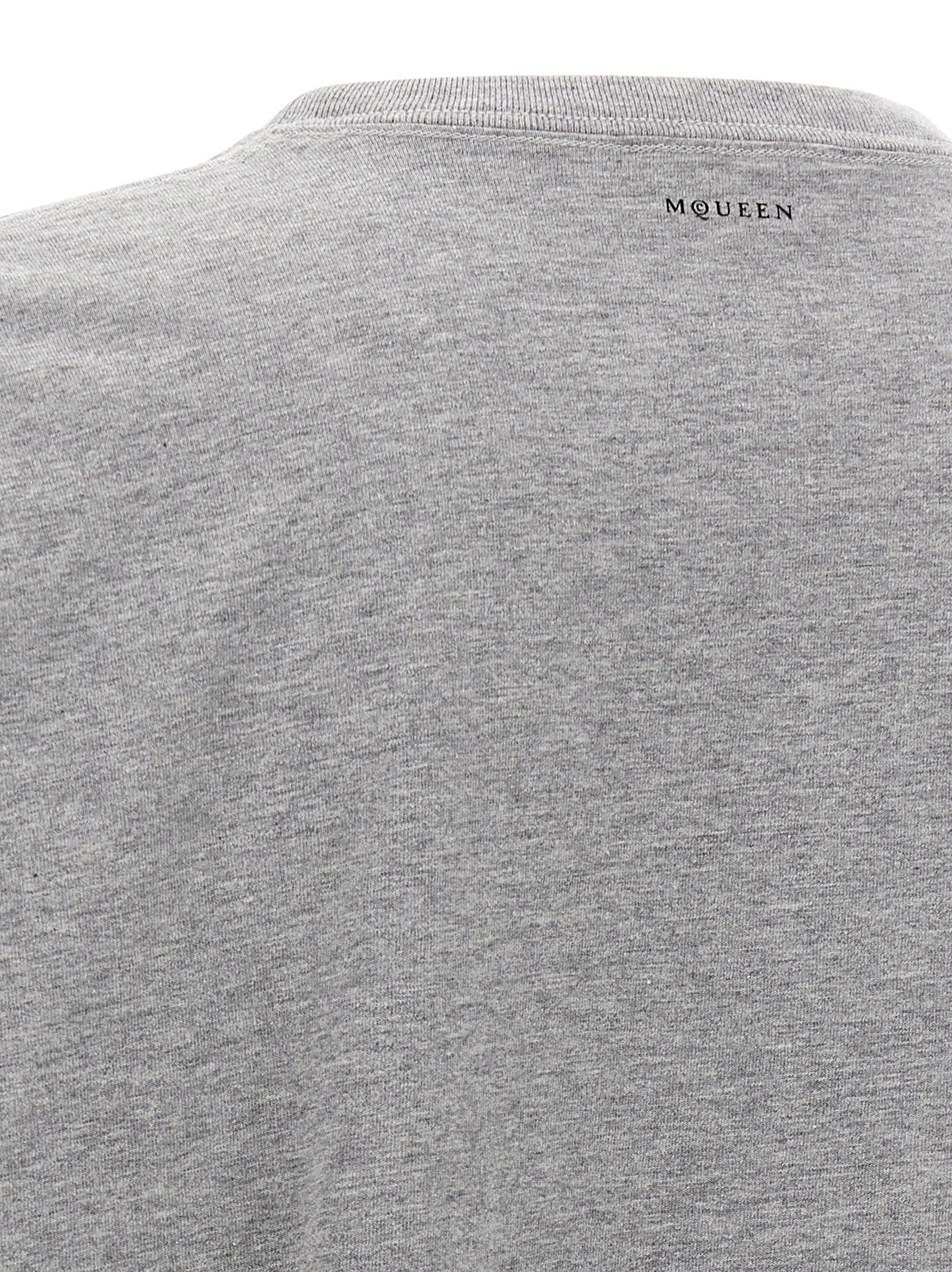 Alexander McQueen Gray Cotton Men's T-Shirt