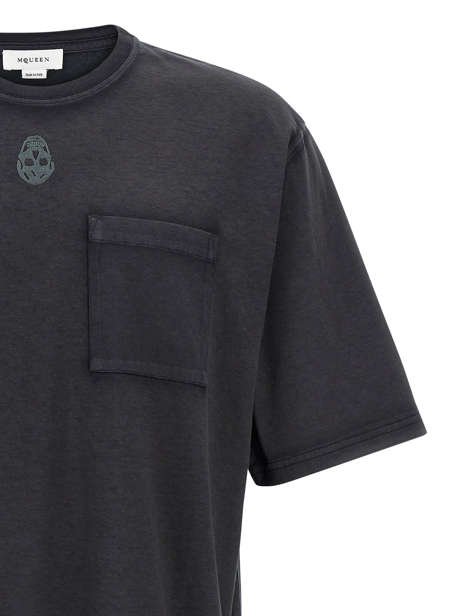 Alexander McQueen Black Cotton Men's T-Shirt