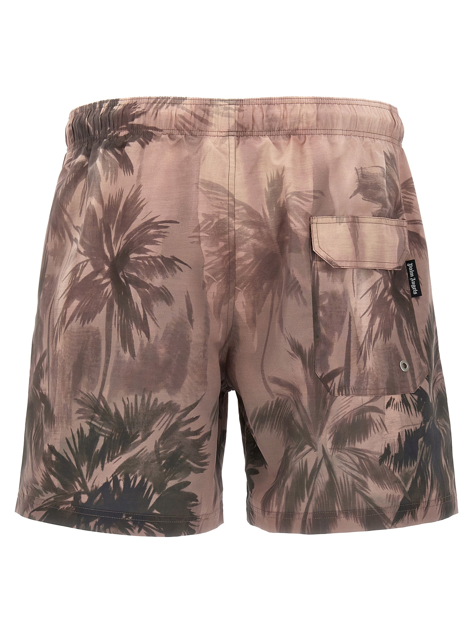 Palm Angels Multicolor Polyester Swim Men's Shorts