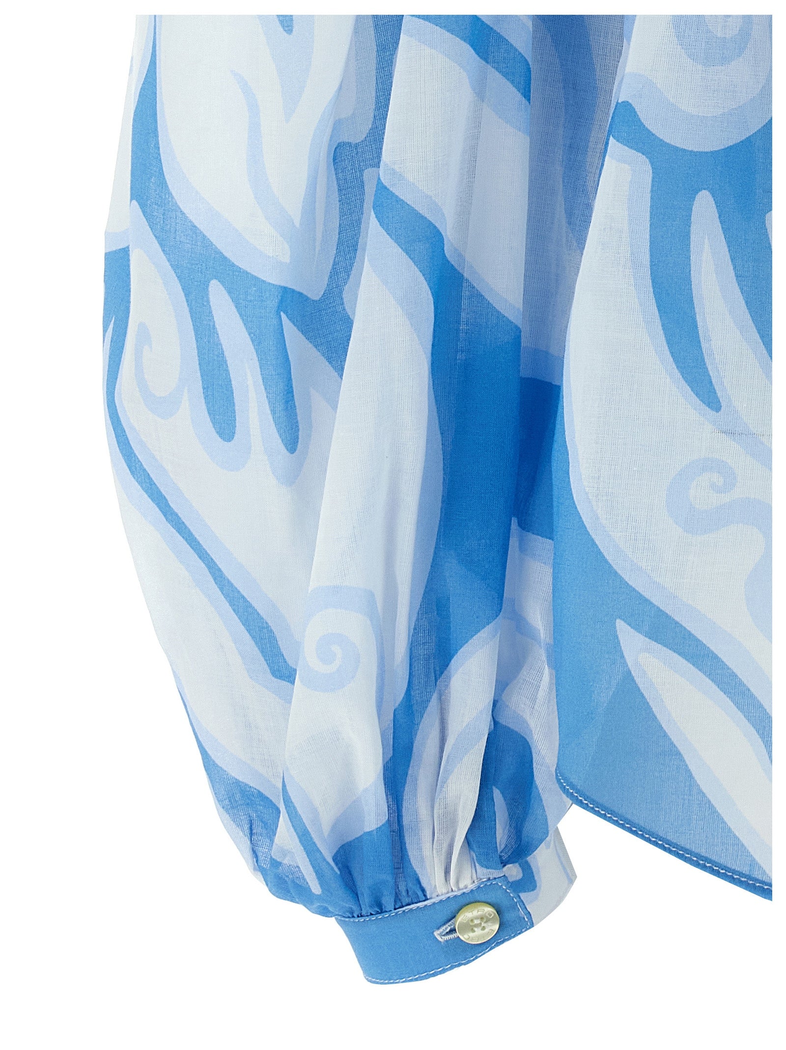 Etro Blue Cotton Women's Blouse