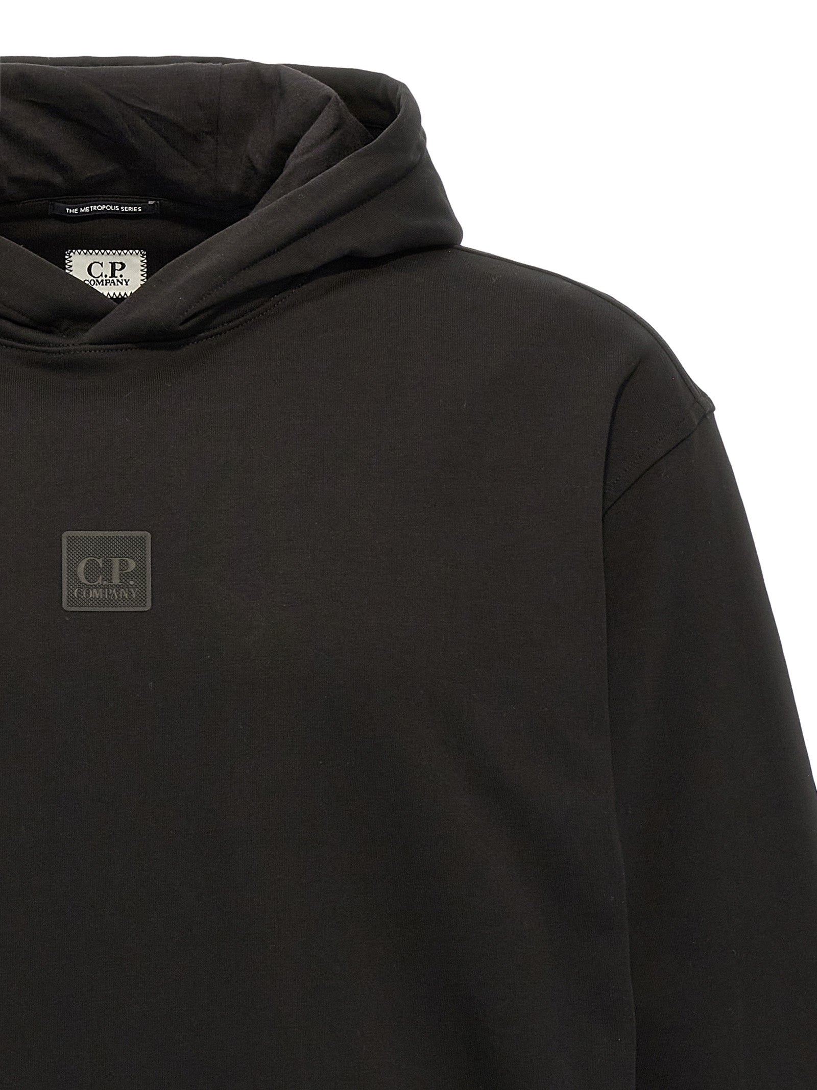 C.P. Company Black Cotton Men's Sweatshirt