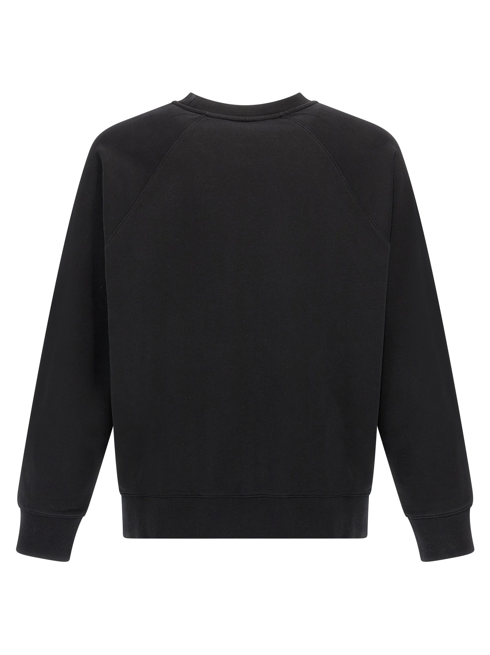 Maison Kitsuné Black Cotton Men's Sweatshirt