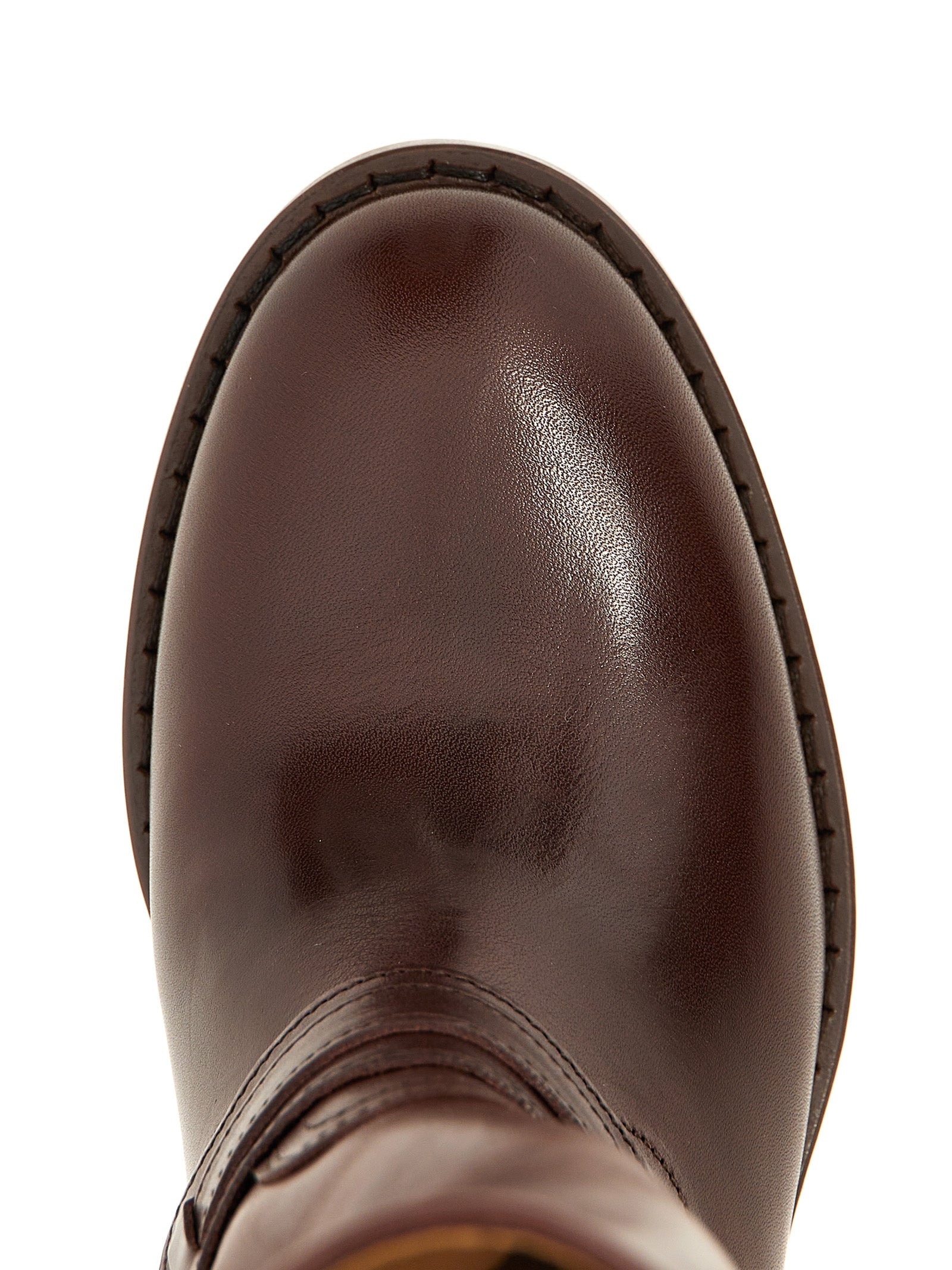 Isabel Marant Brown Leather Chelsea Women's Boots