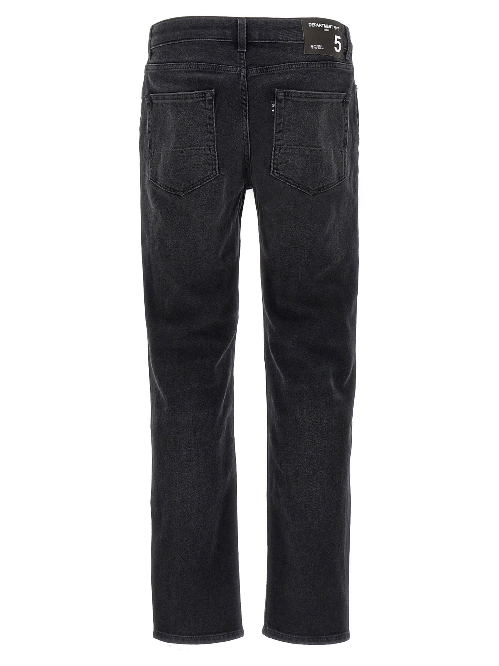 Department 5 Black Cotton Jeans Men's Denim