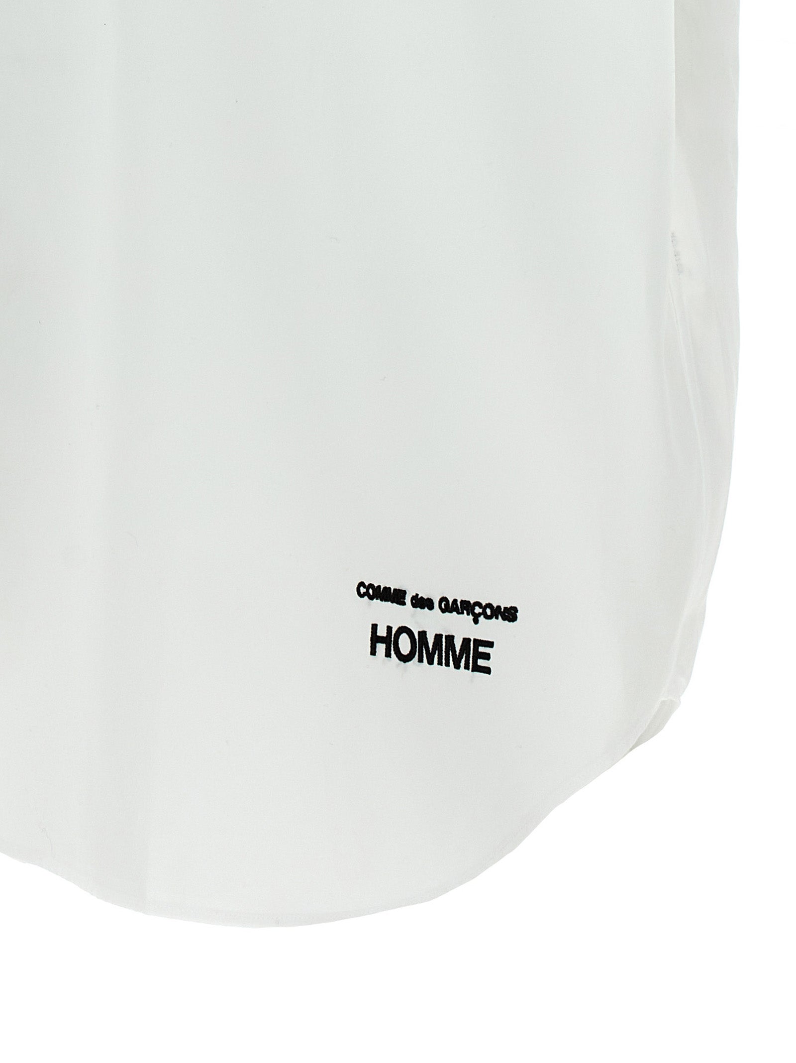 Comme Des Garçons White Cotton Men's Blouse