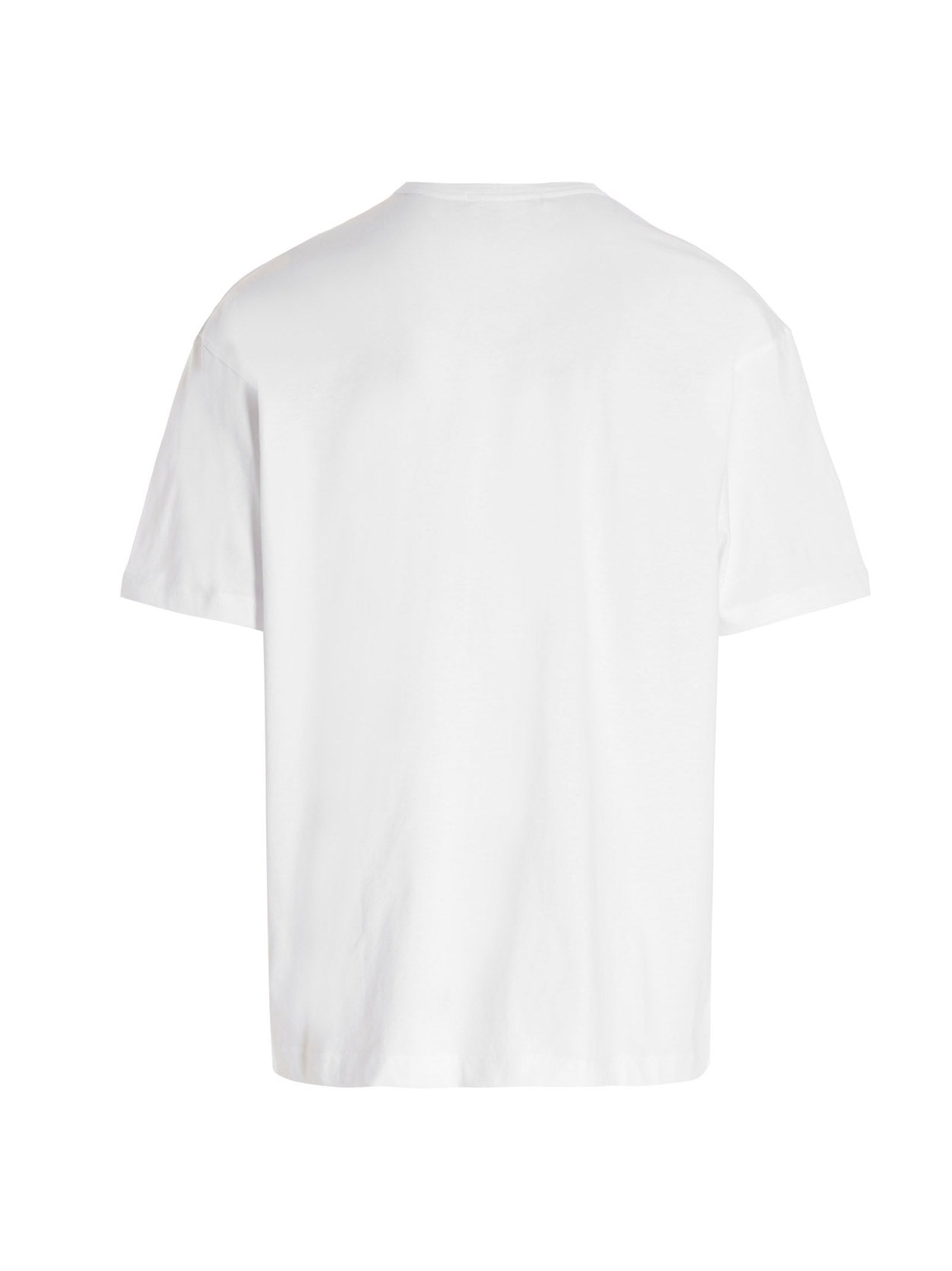 Comme Des Garçons White Cotton Men's T-Shirt
