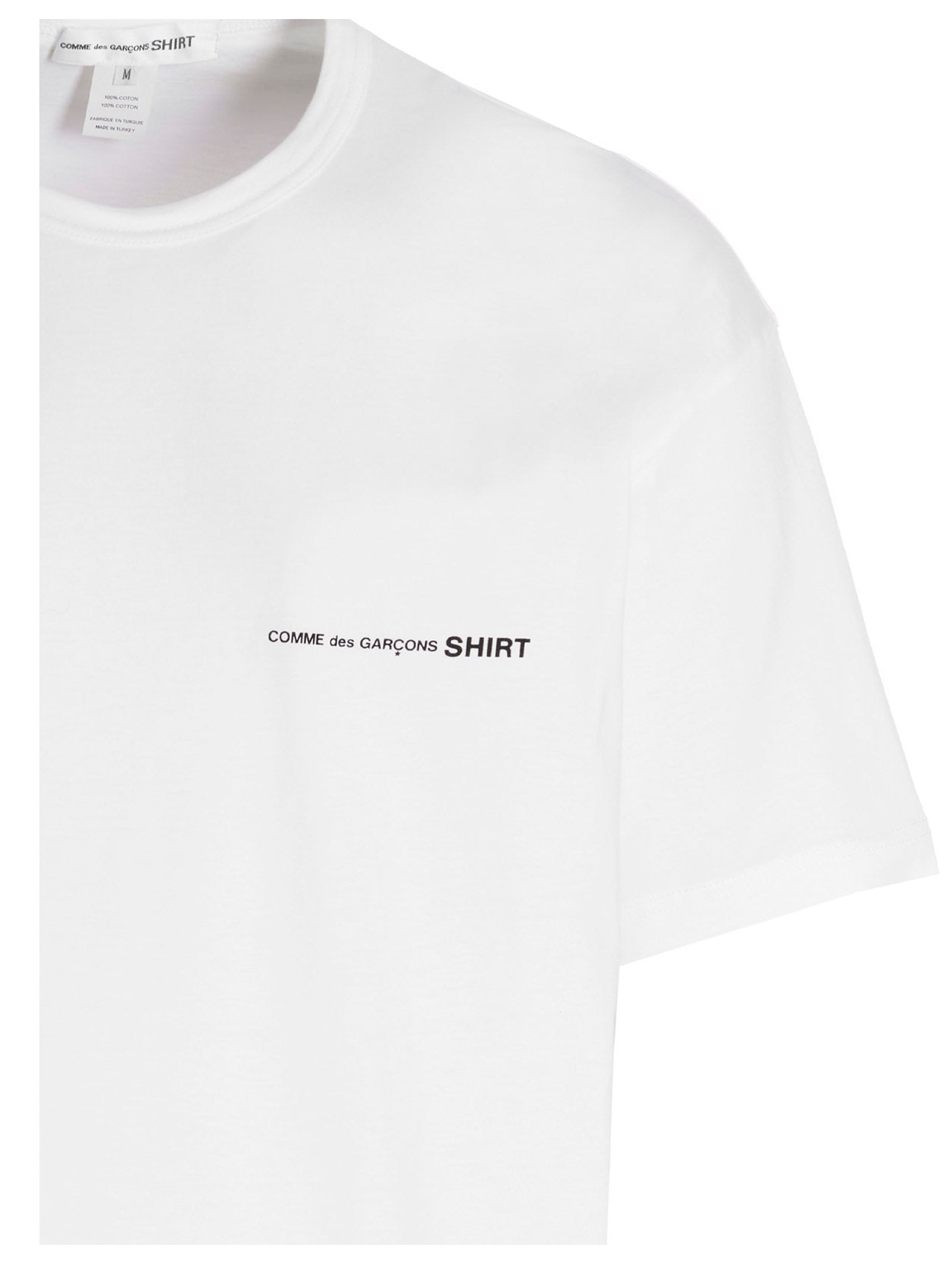 Comme Des Garçons White Cotton Men's T-Shirt