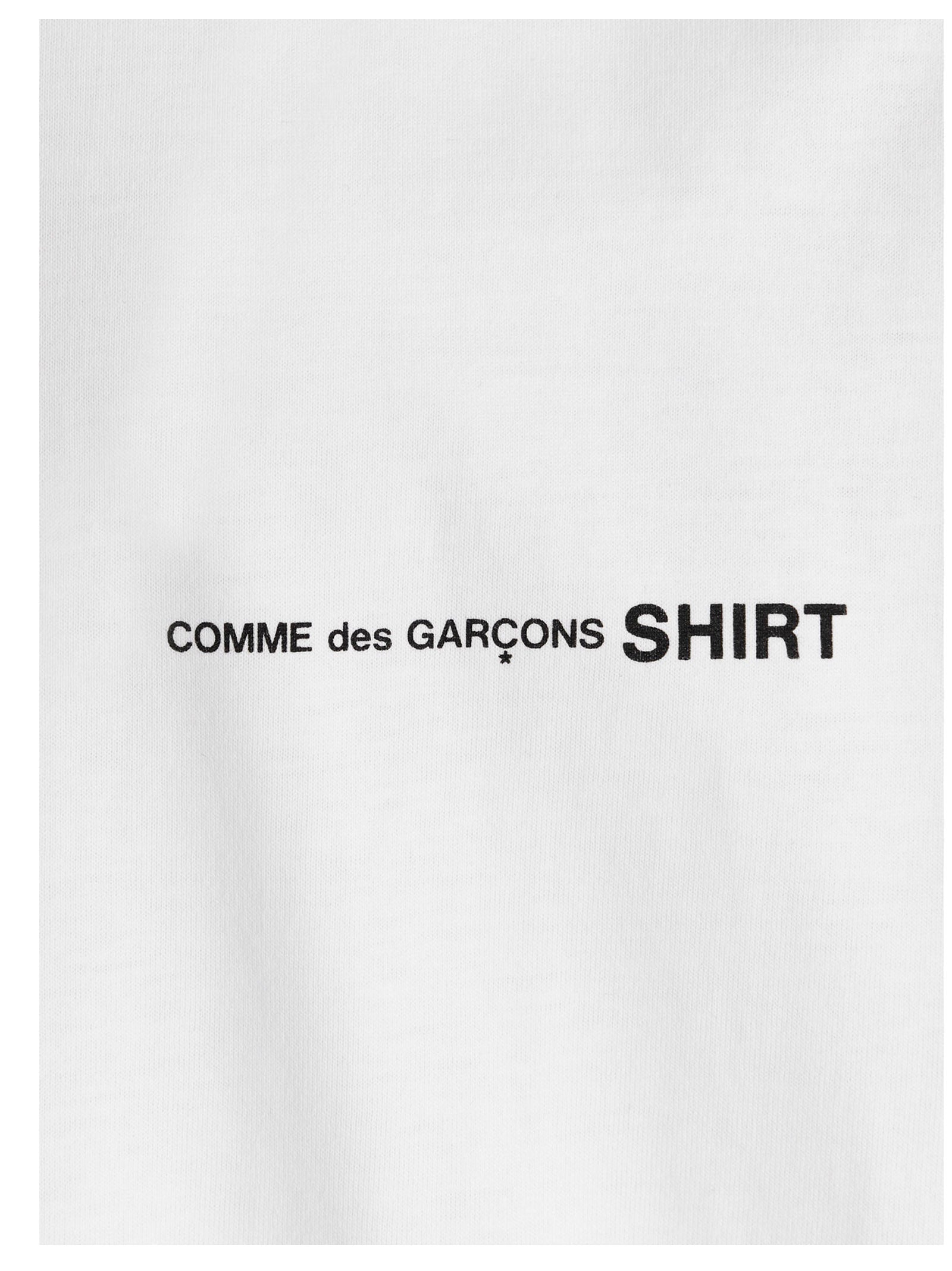 Comme Des Garçons White Cotton Men's T-Shirt
