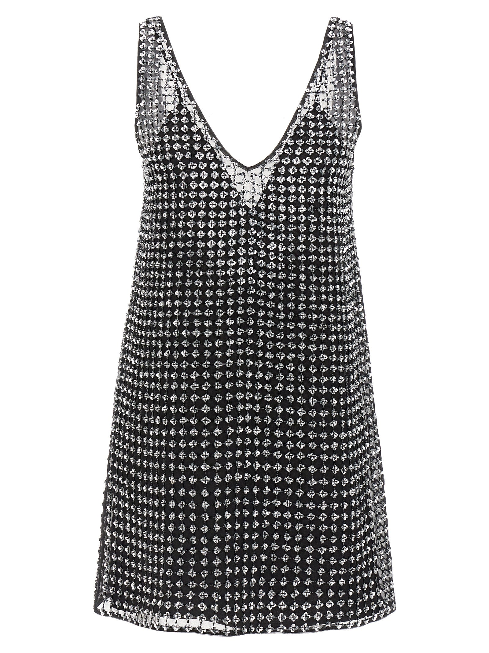 Max Mara Black Silk Short Women's Dress