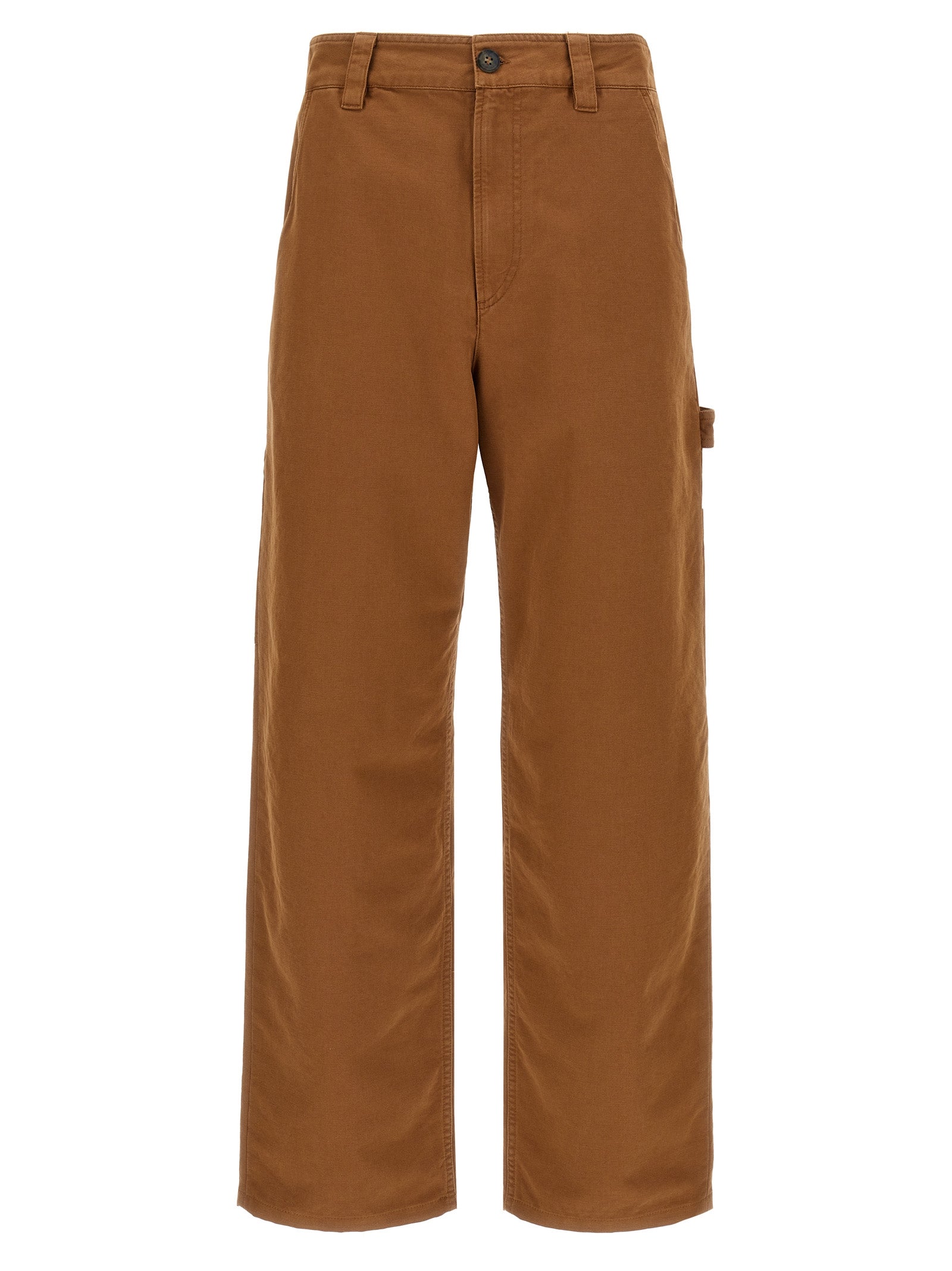 A.P.C. Brown Cotton Casual Men's Pants