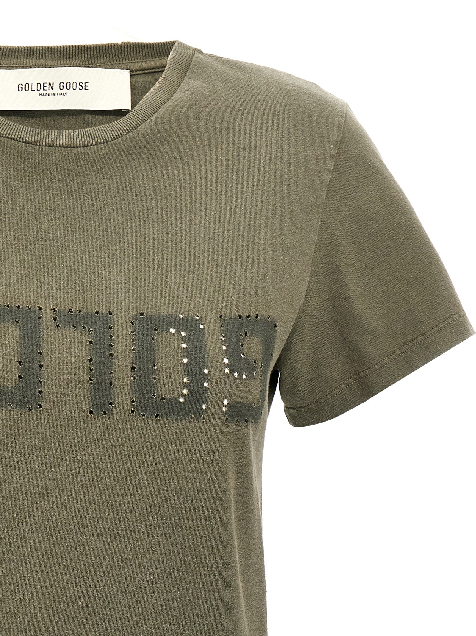 Golden Goose Bicolor Cotton Women's T-Shirt