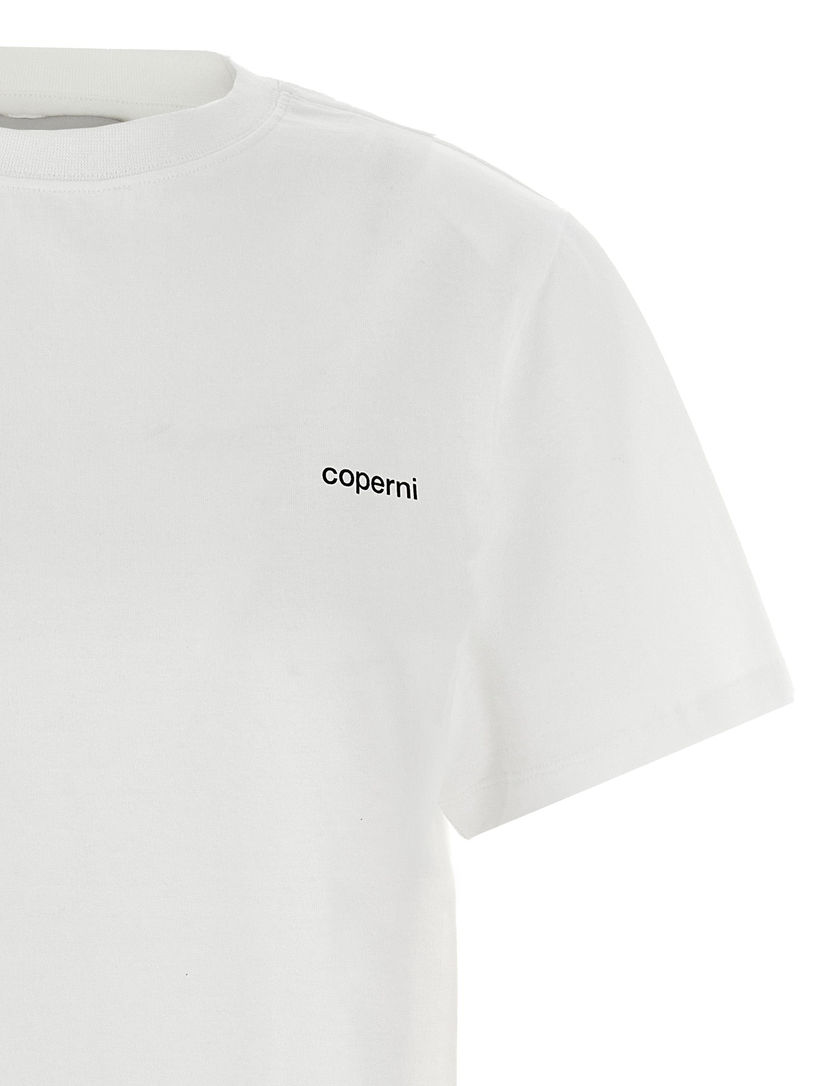 Coperni Bicolor Organic Cotton Women's T-Shirt