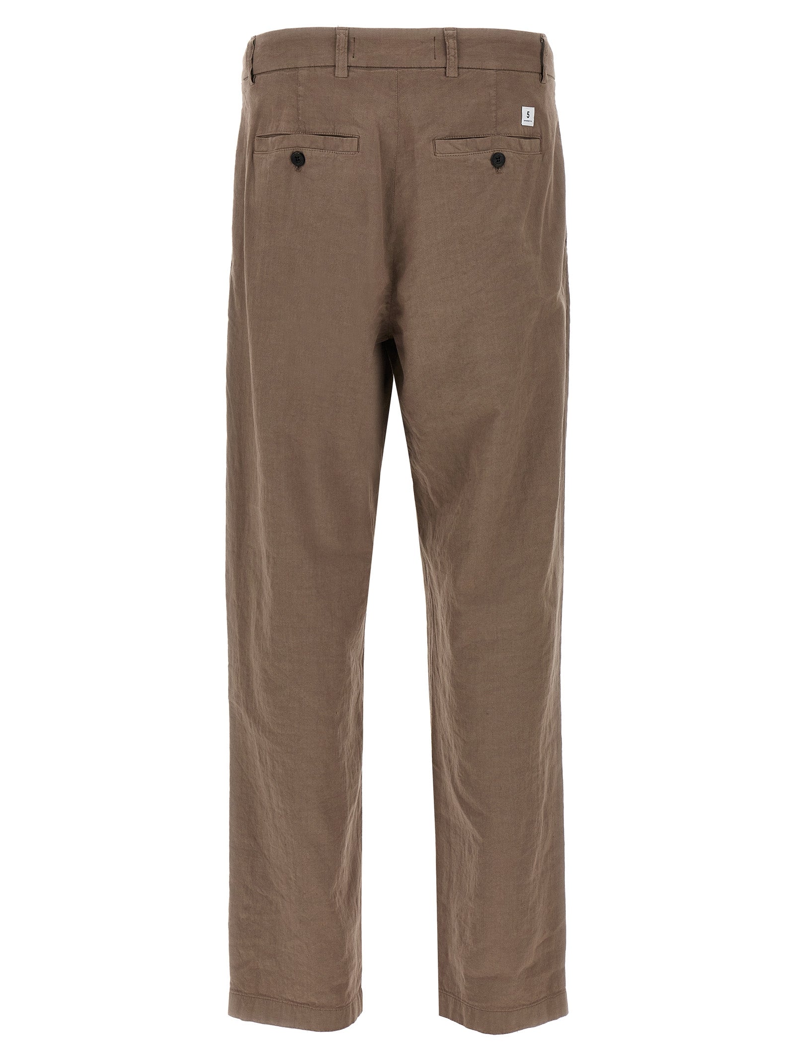 Department 5 Brown Linen Men's Pants