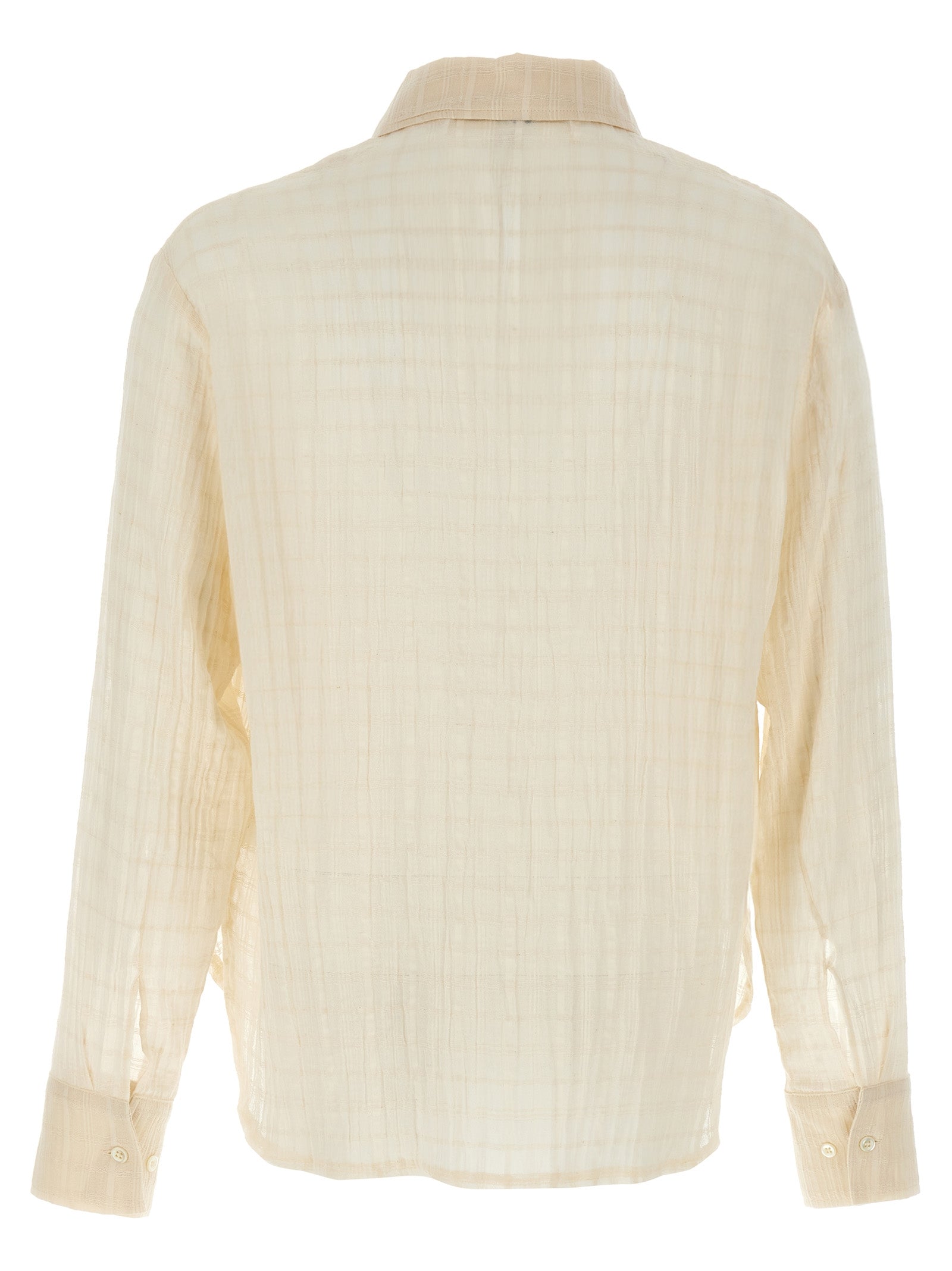 SÉFR Beige Cotton Men's Blouse