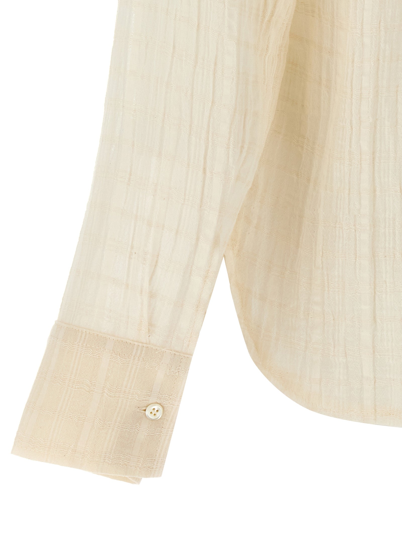 SÉFR Beige Cotton Men's Blouse