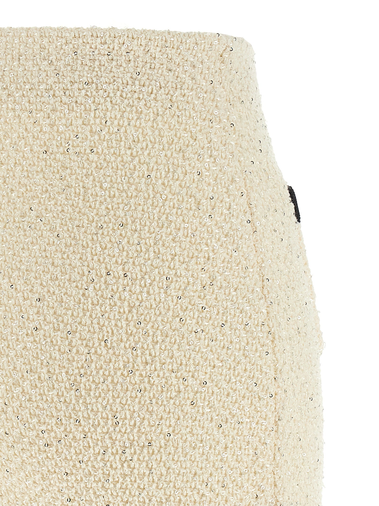 Self-Portrait Bicolor Cotton Long Women's Skirt