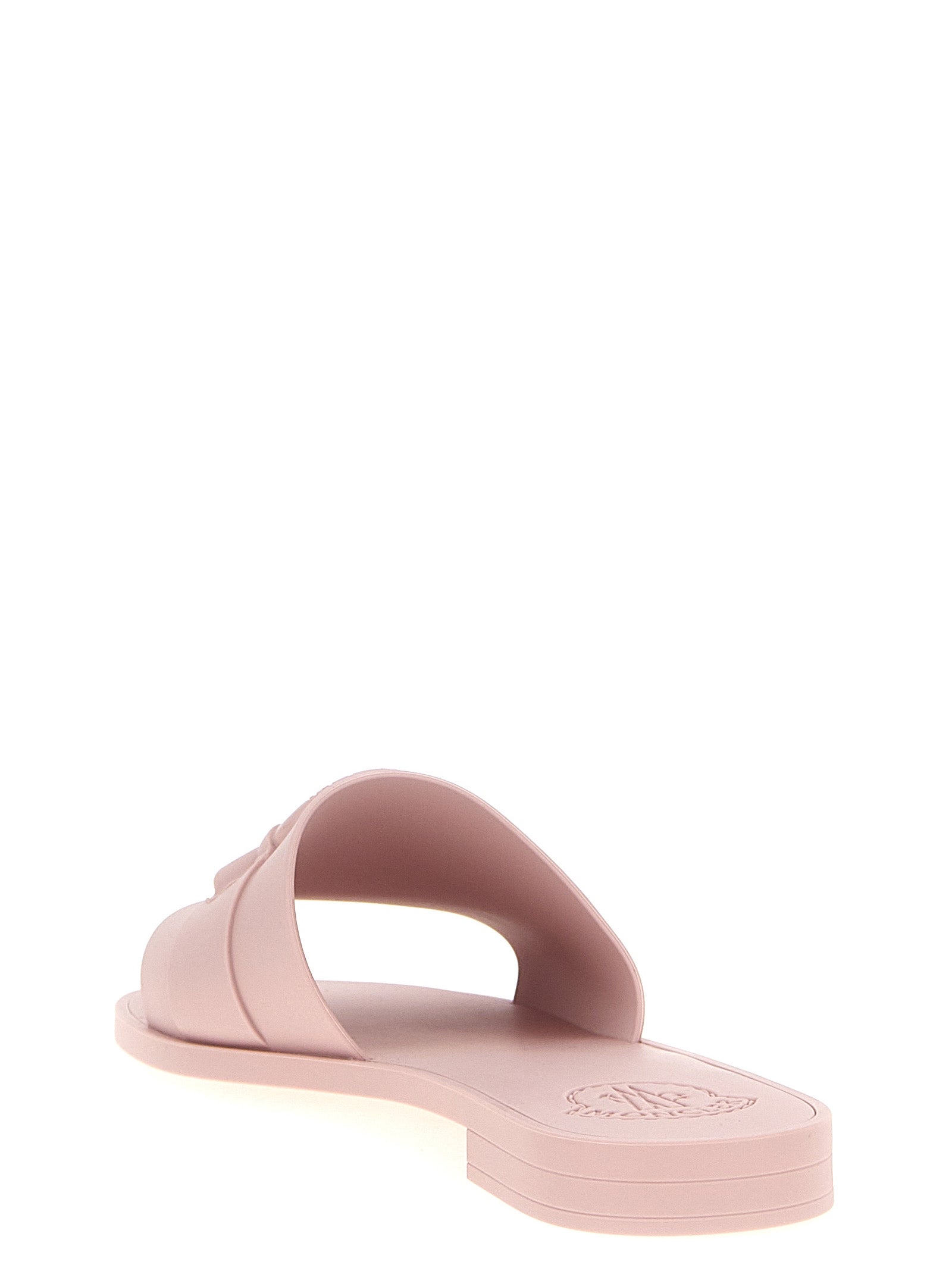 Moncler Multicolor Elastane Women's Slides