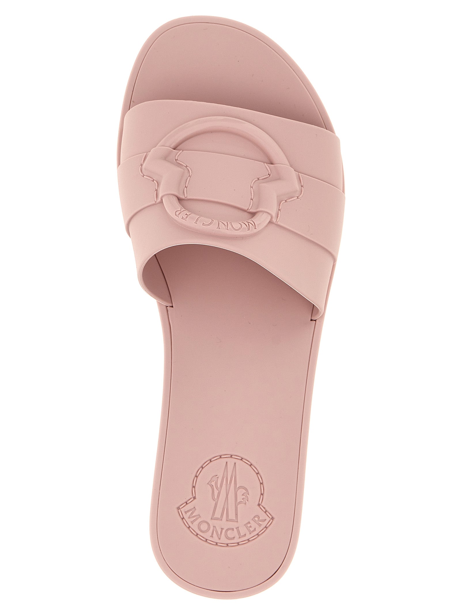 Moncler Multicolor Elastane Women's Slides