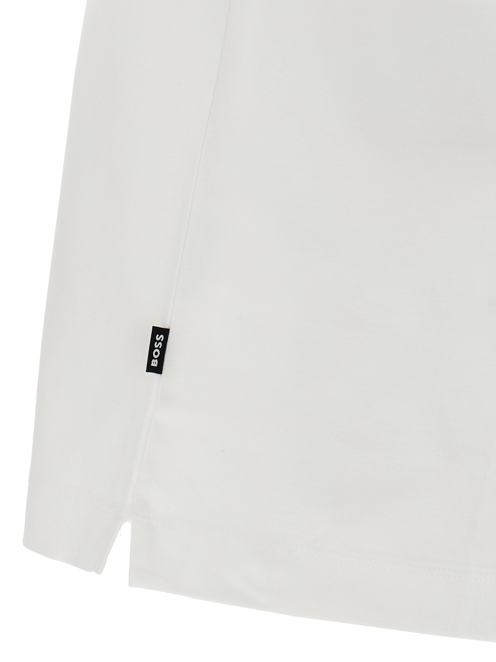 Hugo Boss White Cotton Men's T-Shirt