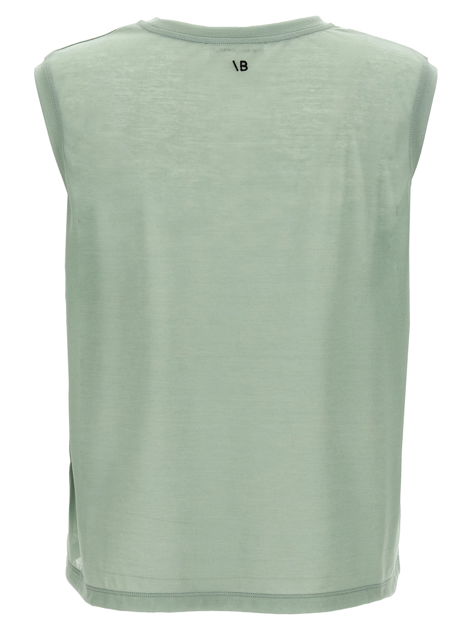 Victoria Beckham Bicolor Cotton Sleeveles Women's T-Shirt