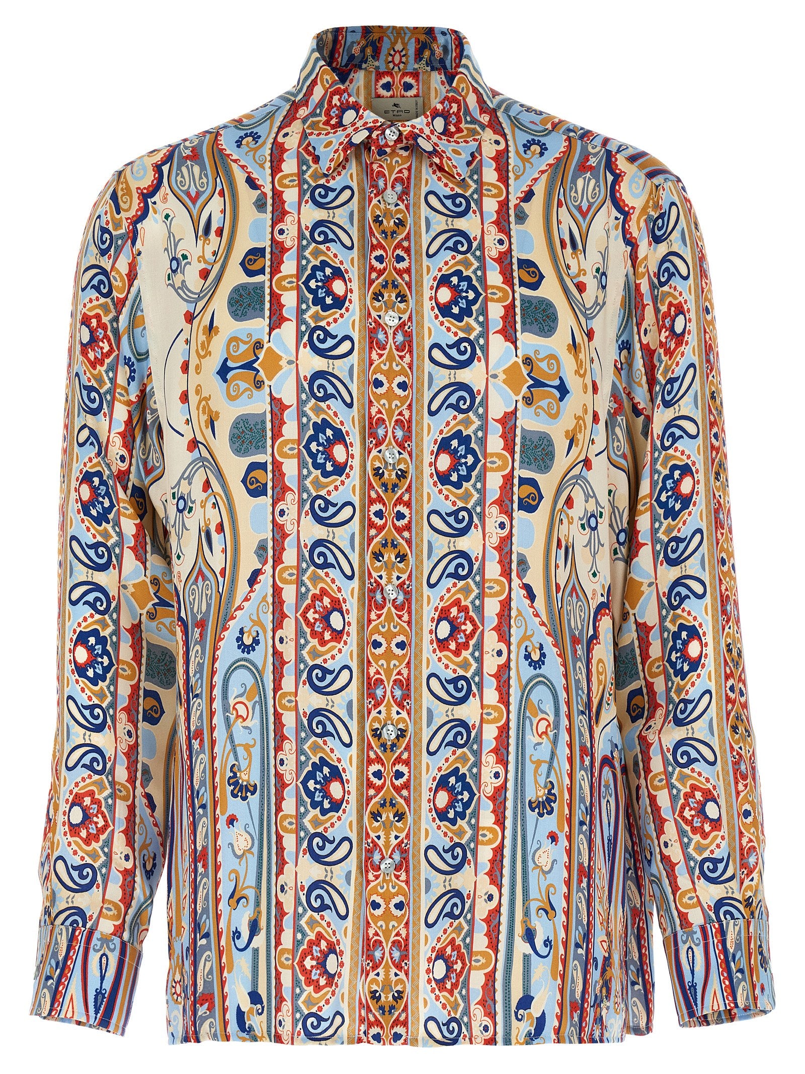 Etro Multicolor Viscose Men's Blouse
